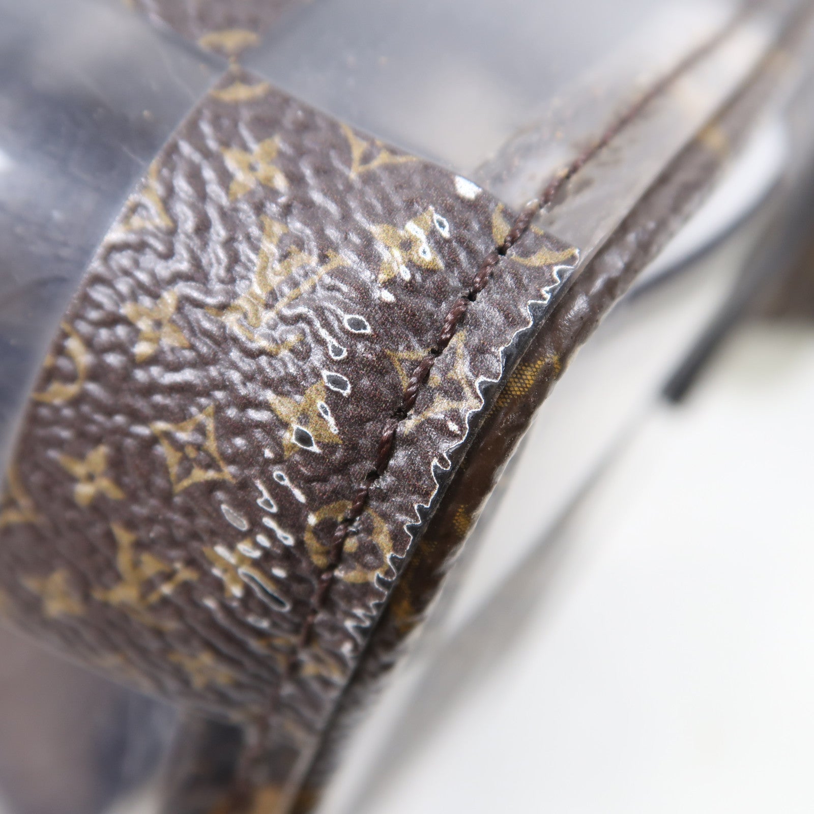 LOUIS VUITTON Monogram Chess Bandouliere 25手挽肩背兩用袋啡色