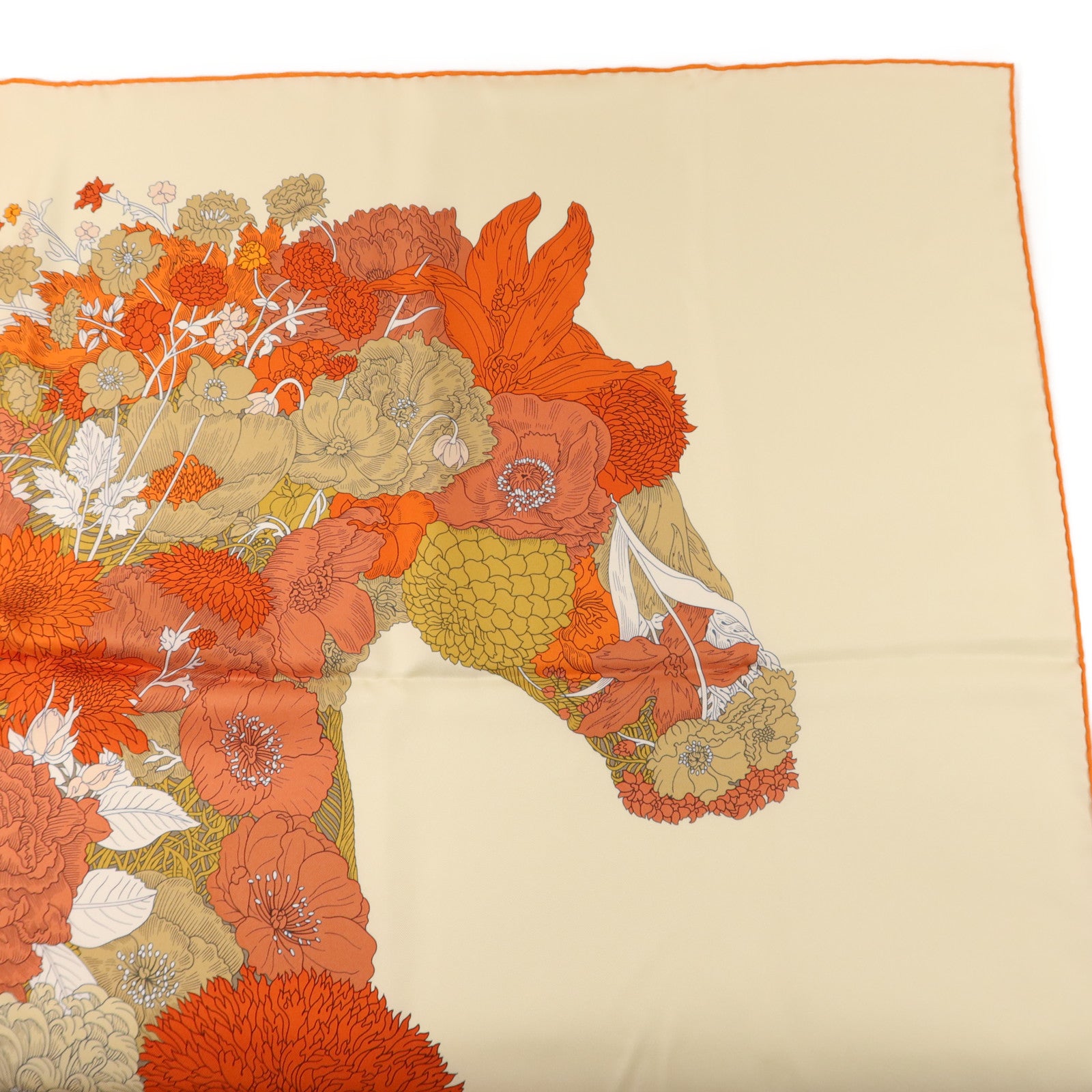 HERMES 絲質Scarf 140X140絲巾