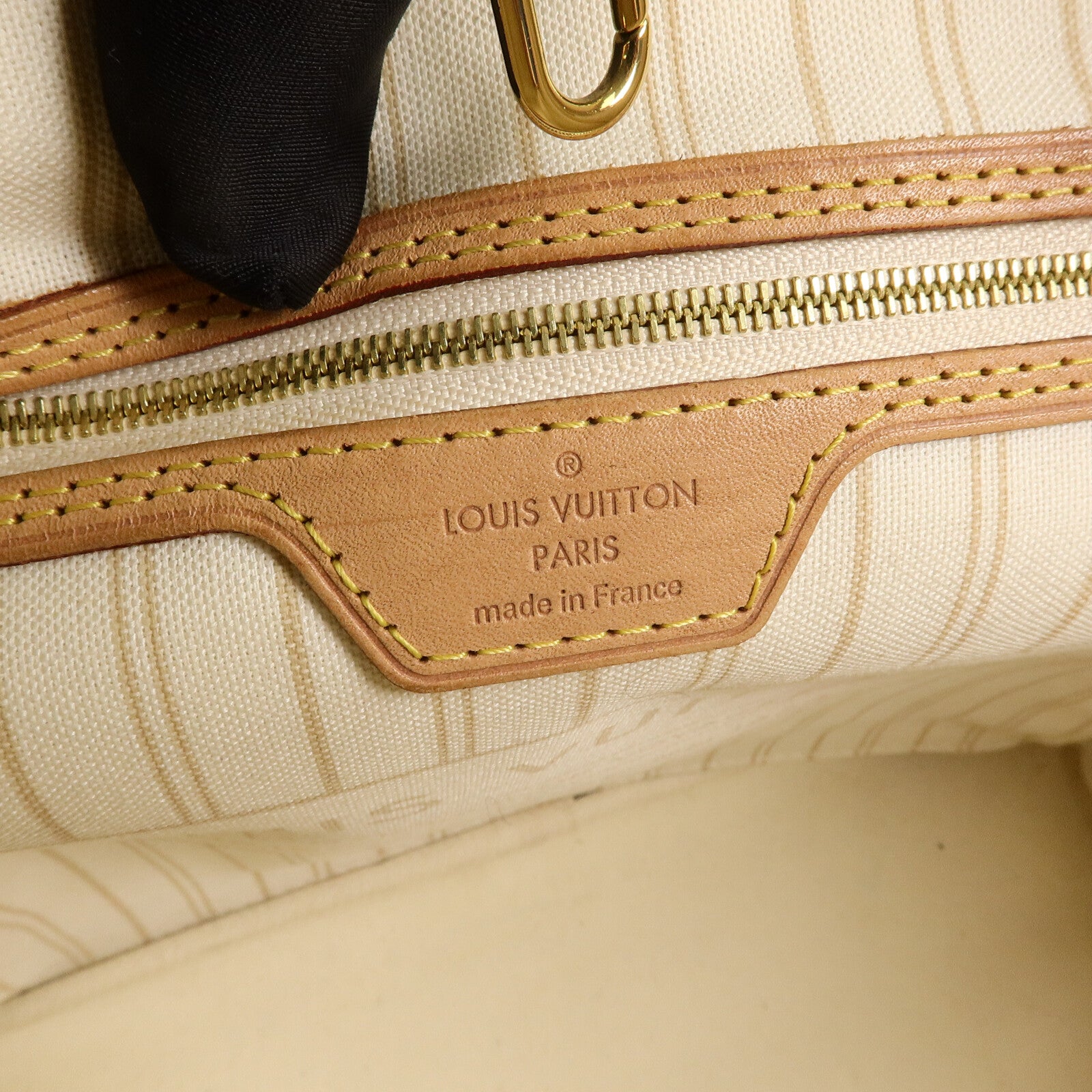 LOUIS VUITTON Damier Neverfull MM手挽袋