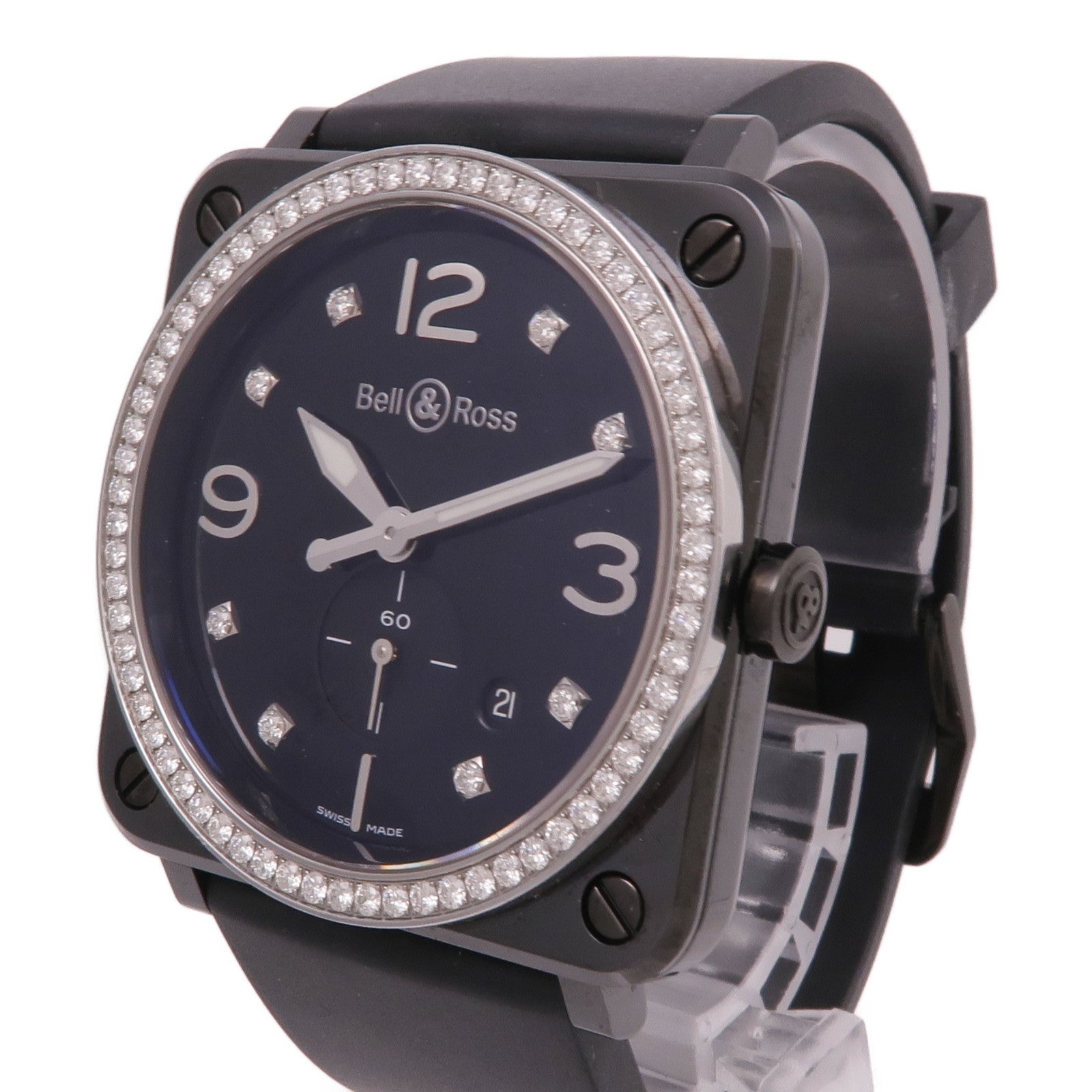 Bell＆Ross Black Ceramic Diamonds