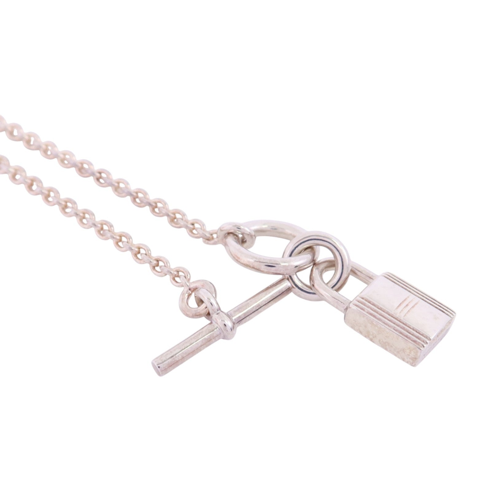 HERMES 【激減優惠】925純銀Kelly Cardenas Necklace銀扣項鏈