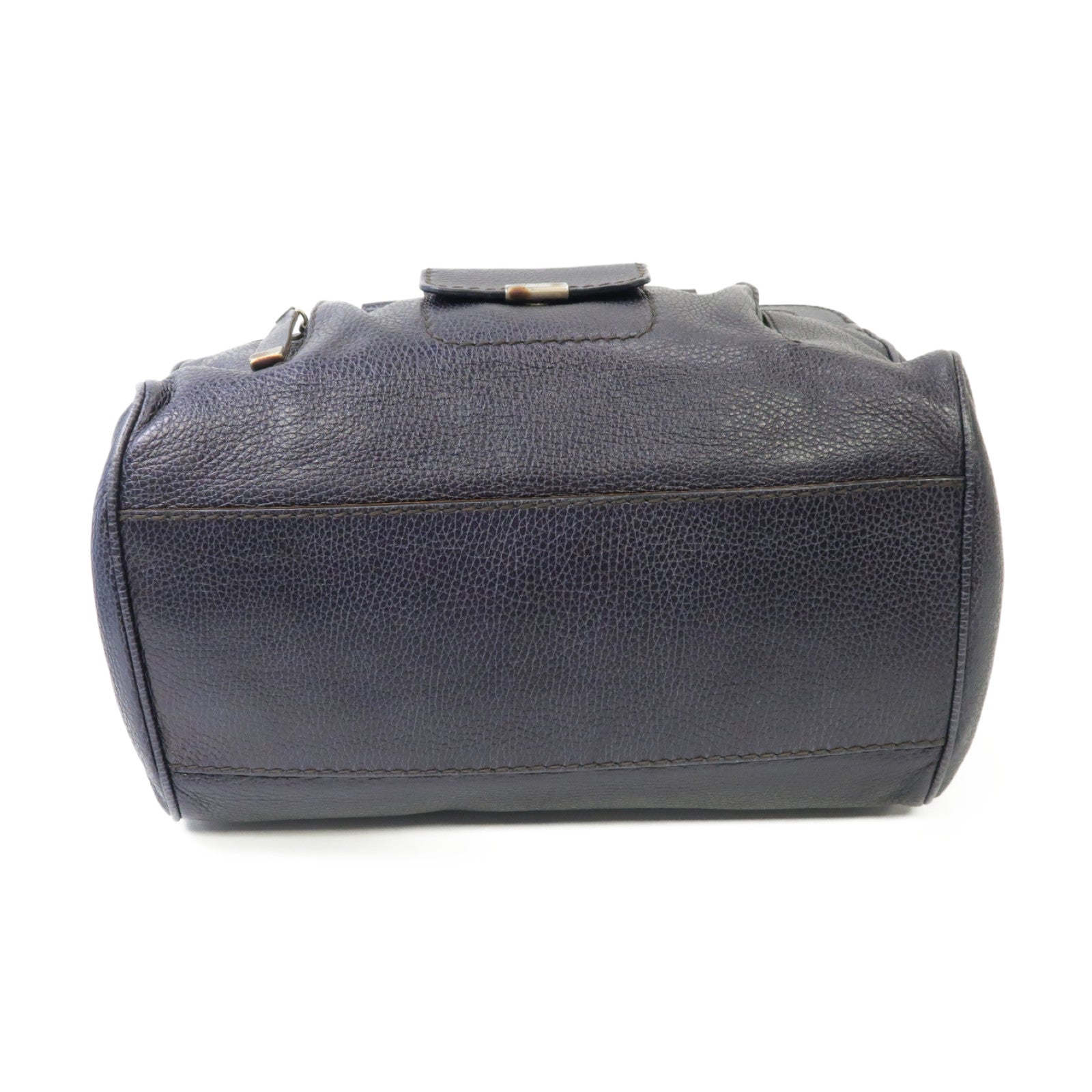 TOD’S 【激減優惠】牛皮皮革Handbag手挽袋深藍色