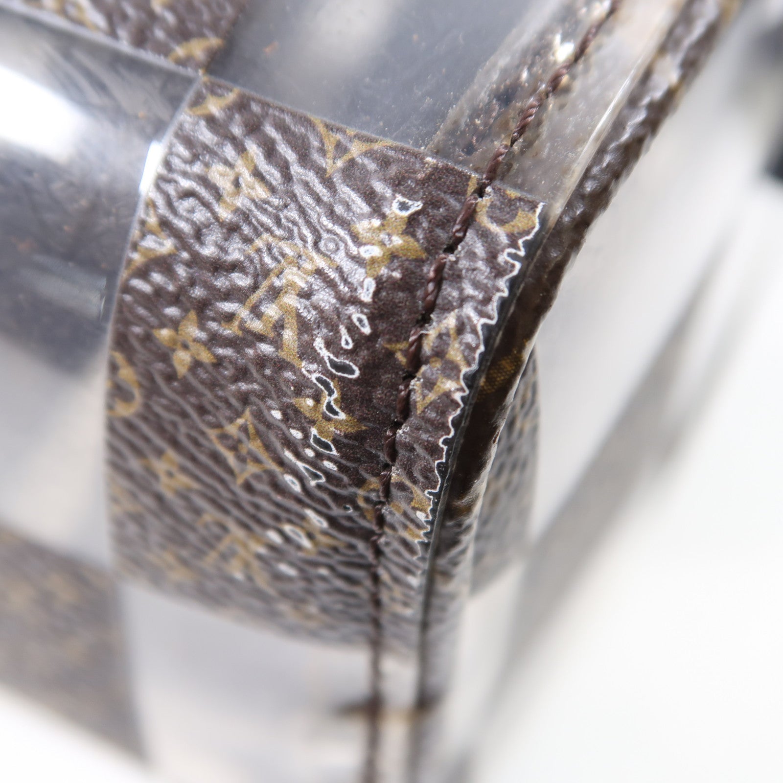 LOUIS VUITTON Monogram Chess Bandouliere 25手挽肩背兩用袋啡色