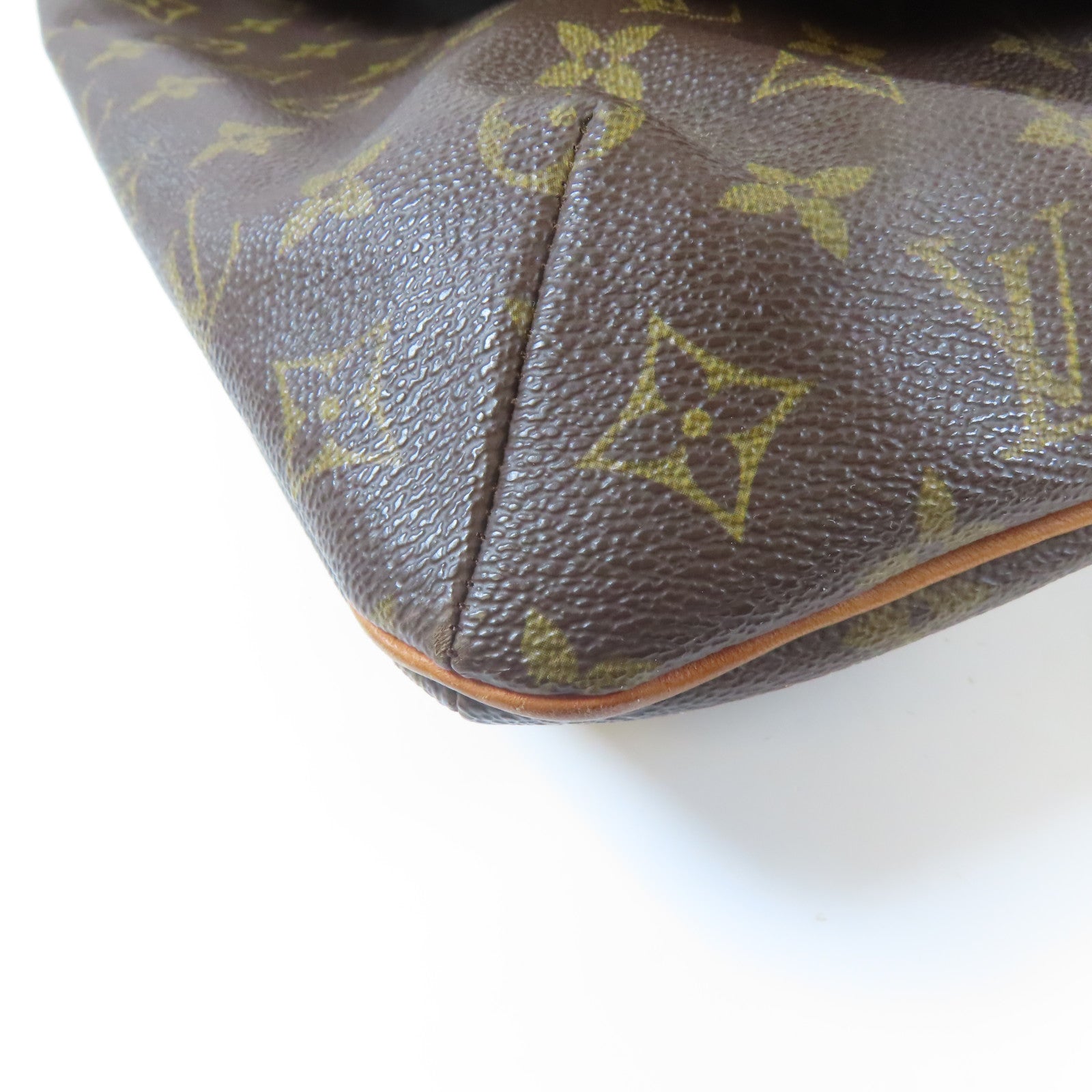LOUIS VUITTON 【激減優惠】Monogram Musette Crossbody金扣肩背袋啡色