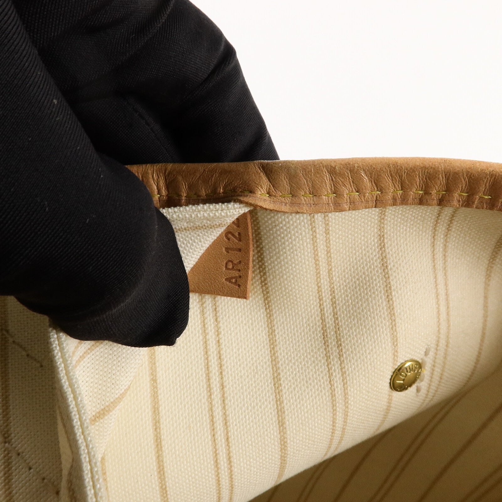 LOUIS VUITTON Damier Neverfull MM手挽袋