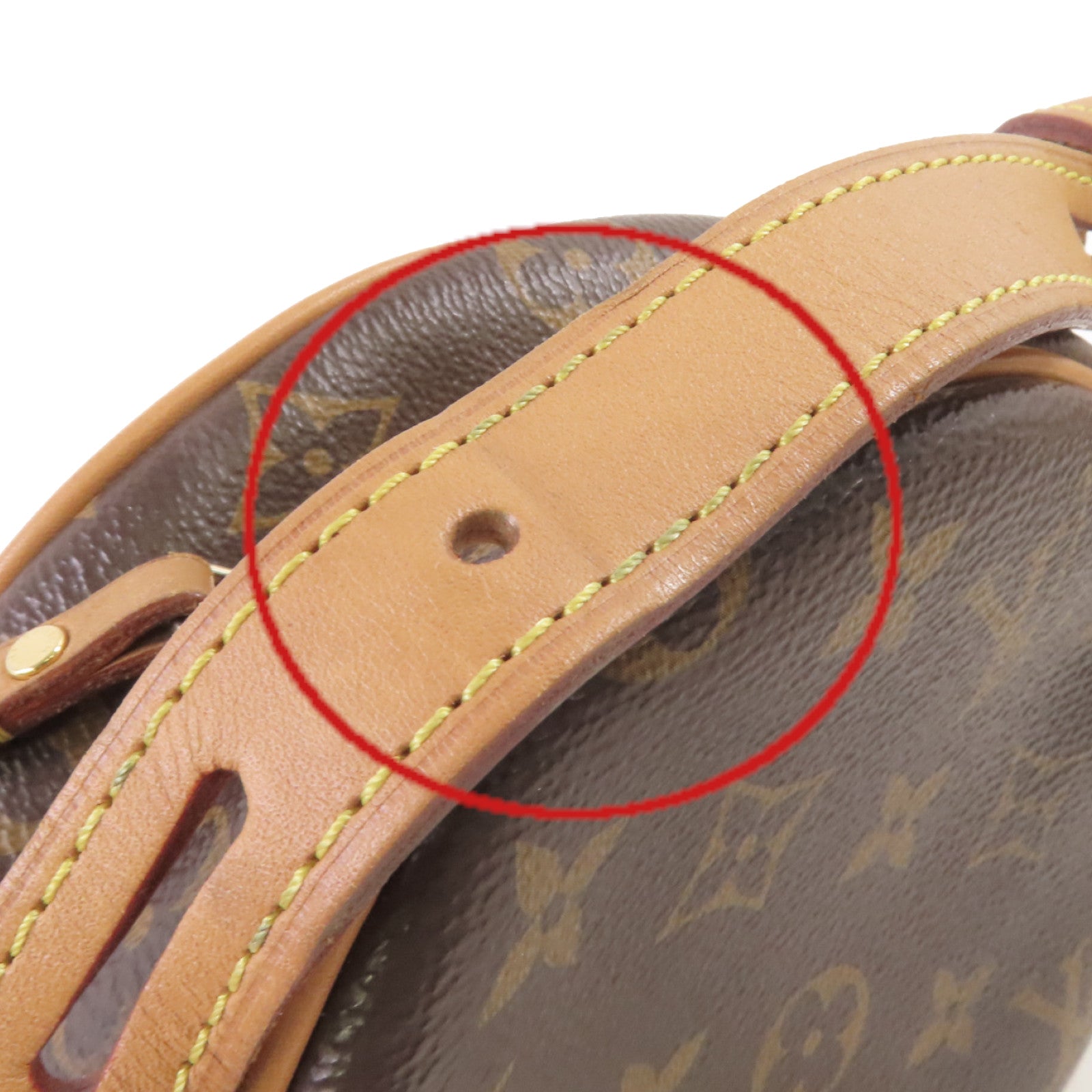 LOUIS VUITTON 【激減優惠】Monogram Boite Chapeau Souple Shoulder Bag金扣肩背袋啡色