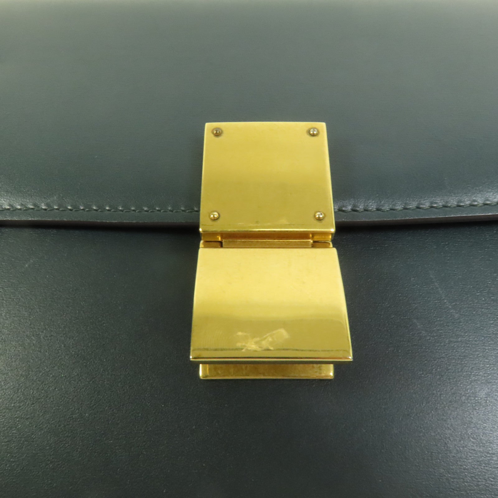 CELINE 牛皮皮革Classic Box Medium肩背袋