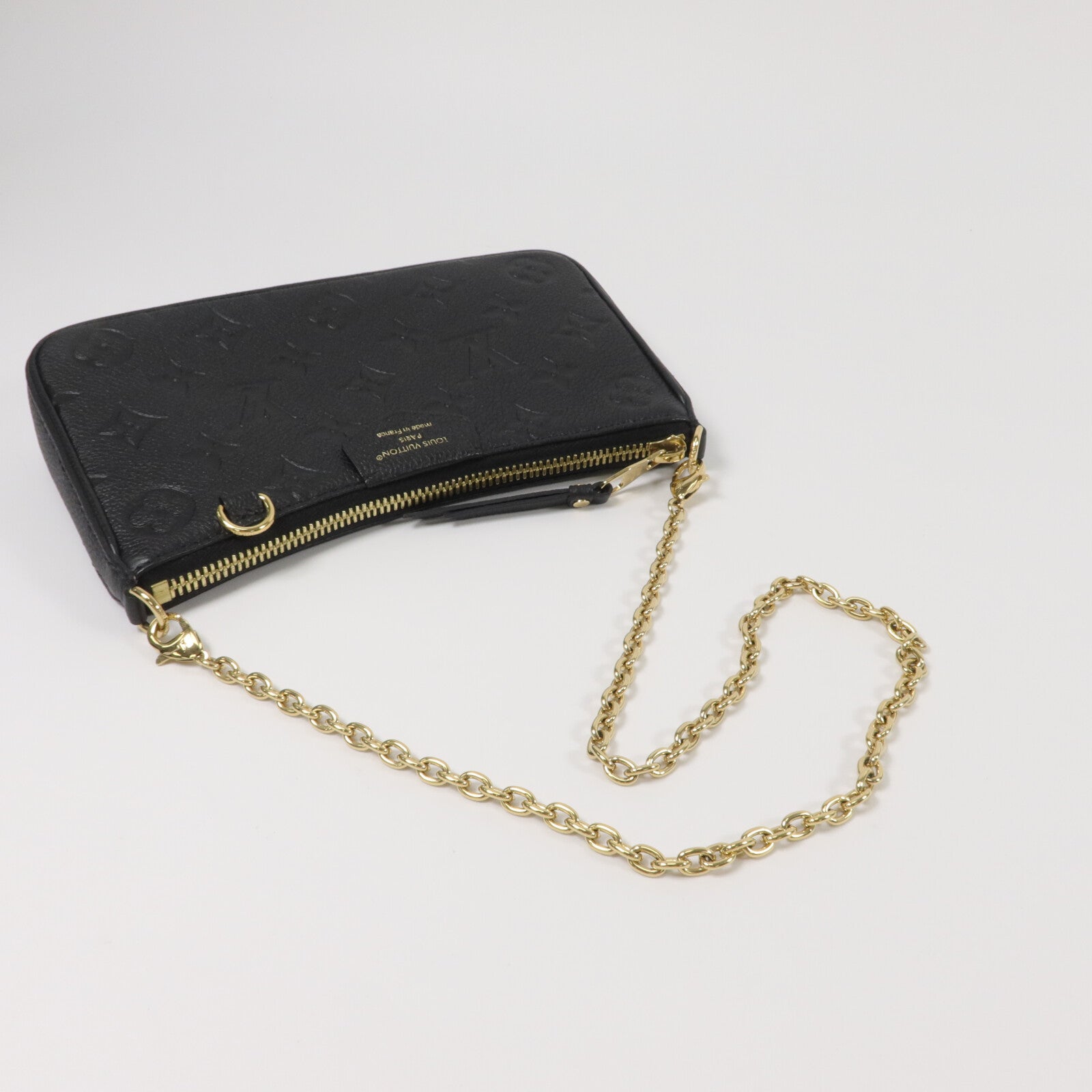 LOUIS VUITTON Monogram Empreinte Easy Pouch On Strap手挽肩背兩用袋