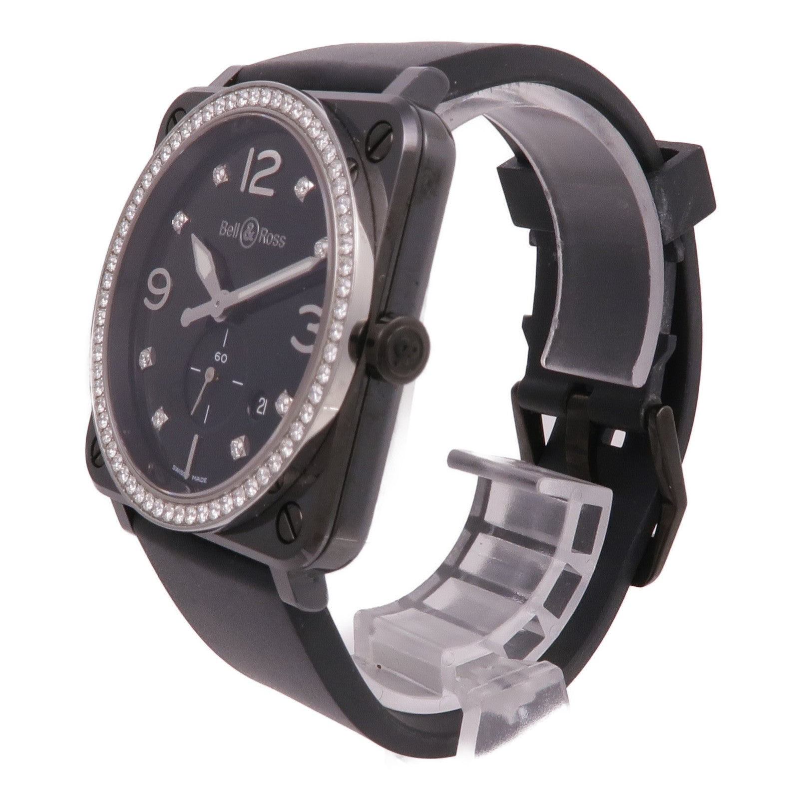 Bell＆Ross Black Ceramic Diamonds