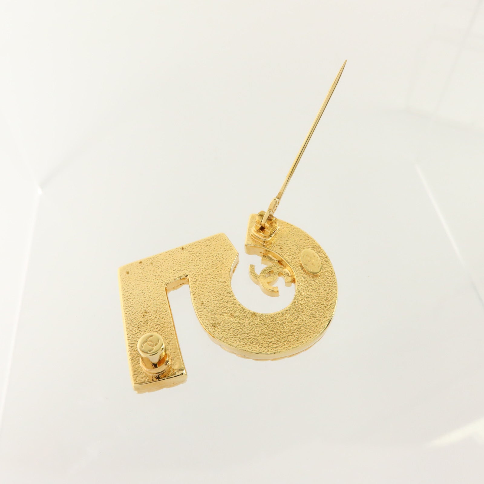 CHANEL 金屬/琺瑯 COCO Mark Brooch胸針