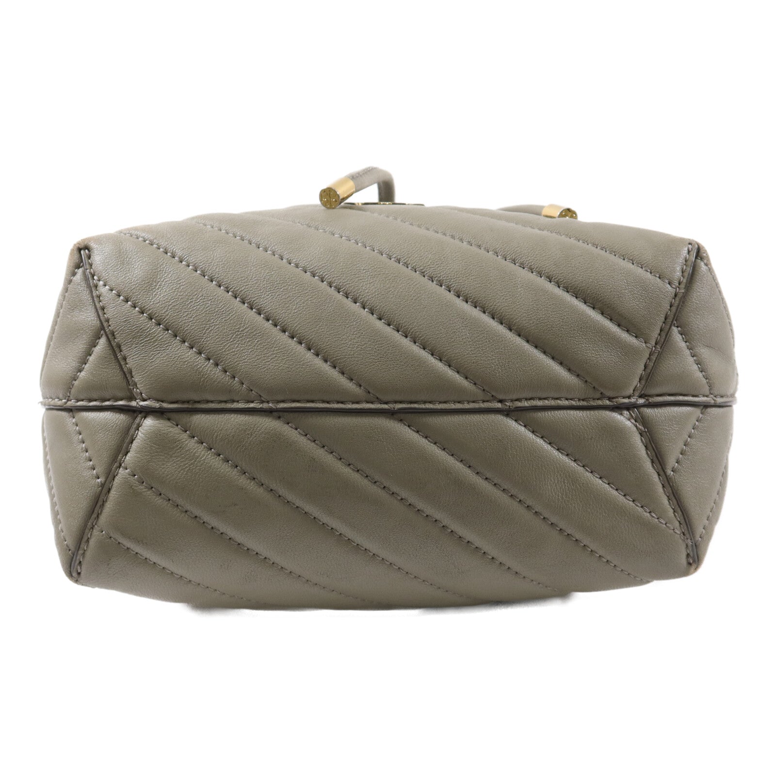 Tory Burch 羊皮皮革Kira Chevron Bucket手挽肩背兩用袋