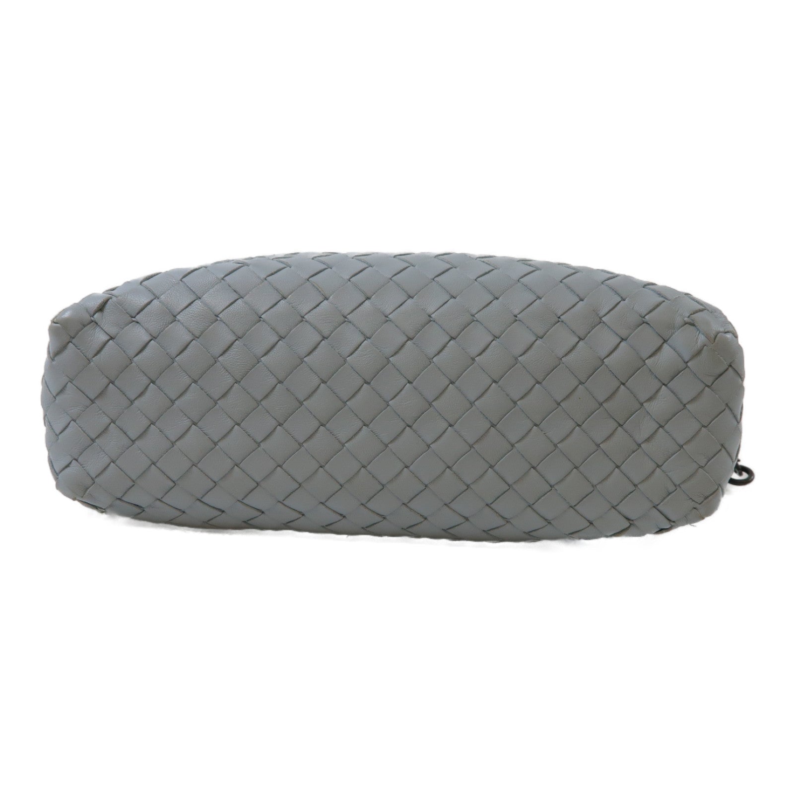 BOTTEGA VENETA 織紋羊皮皮革Shoulder Bag肩背袋藍色