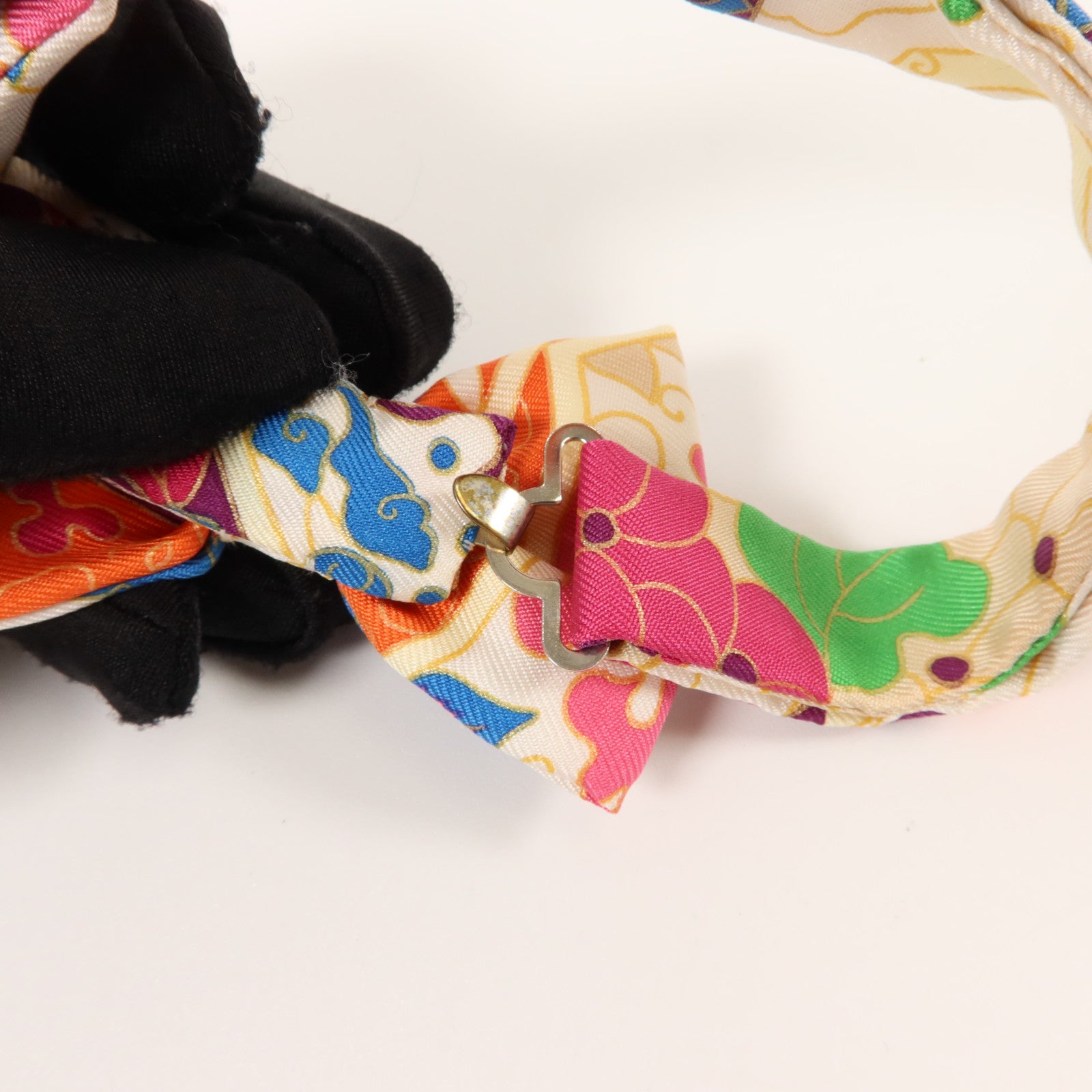 HERMES 絲質Bowtie領結