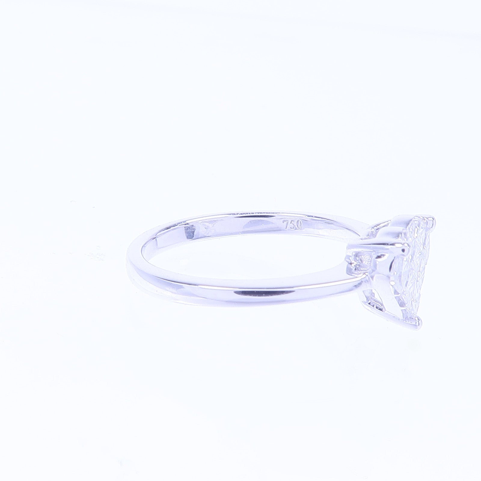 JEWELRY 18K白金Diamond Ring鑽石戒指US#4.25