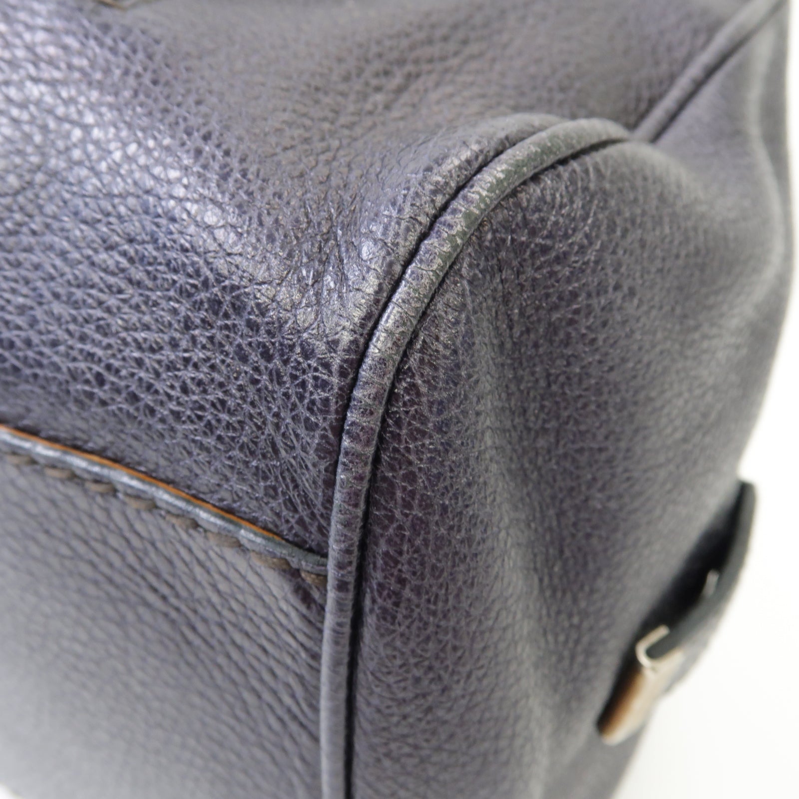 TOD’S 【激減優惠】牛皮皮革Handbag手挽袋深藍色