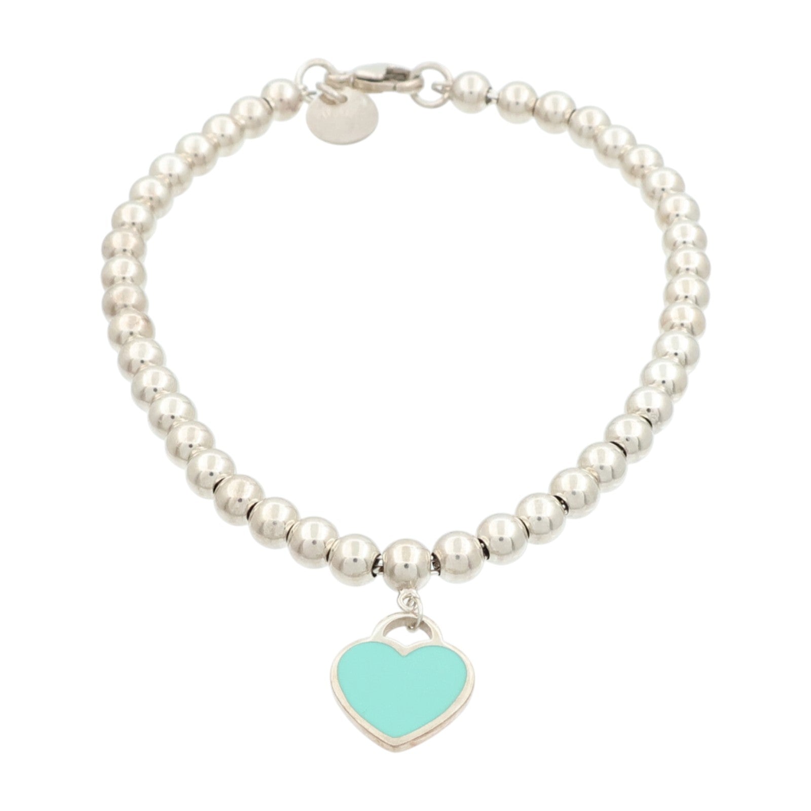 TIFFANY＆CO 925純銀Return to Tiffany Heart Tag手鏈