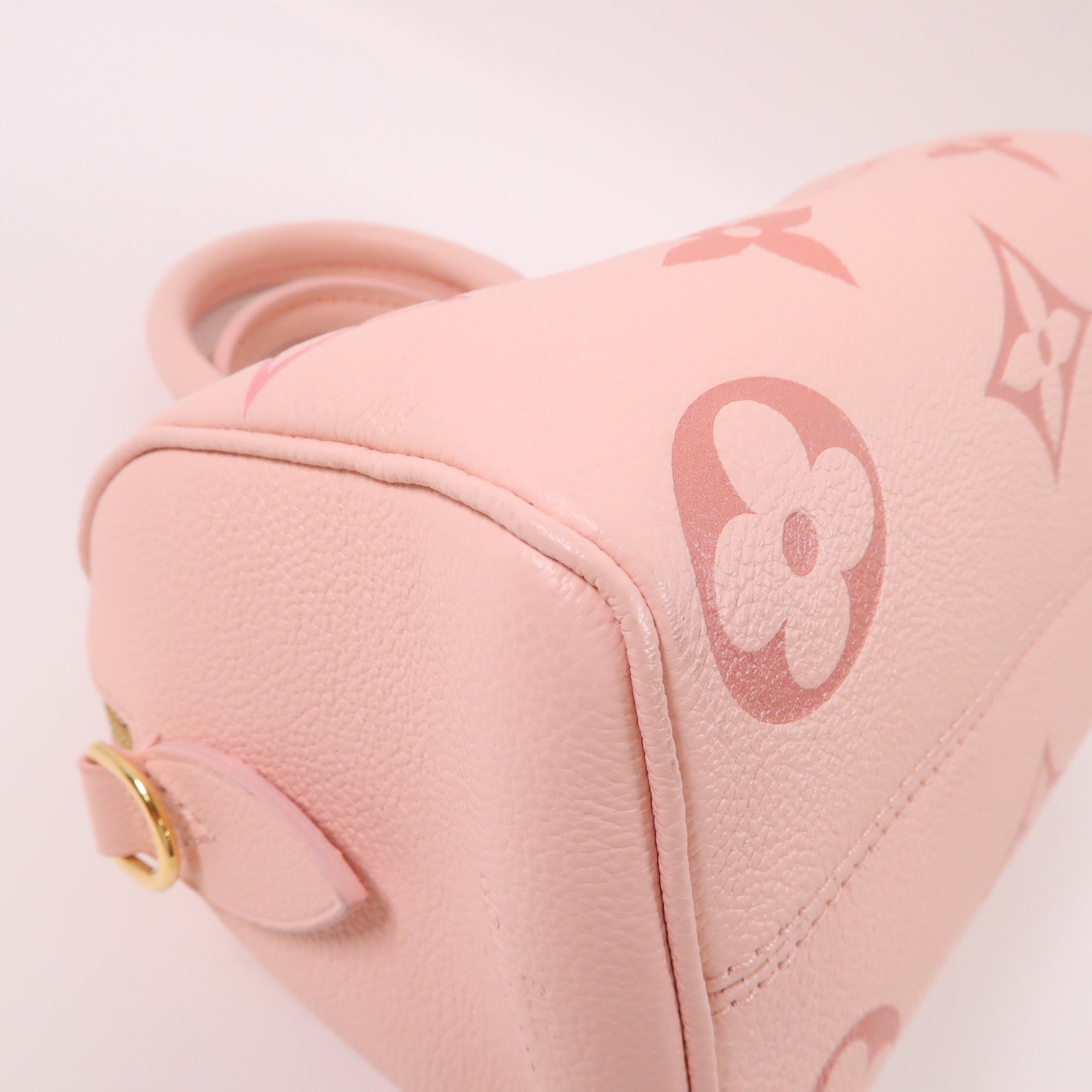 LOUIS VUITTON Monogram Empreinte Speedy Bandouliere 20金扣手挽肩背兩用袋