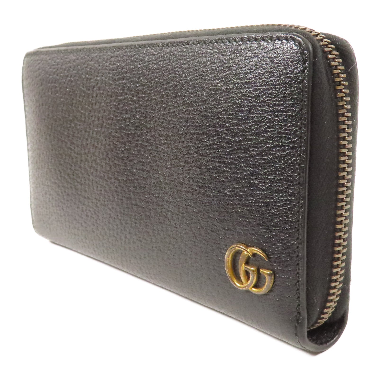 GUCCI 皮革Long Wallet金扣長錢包
