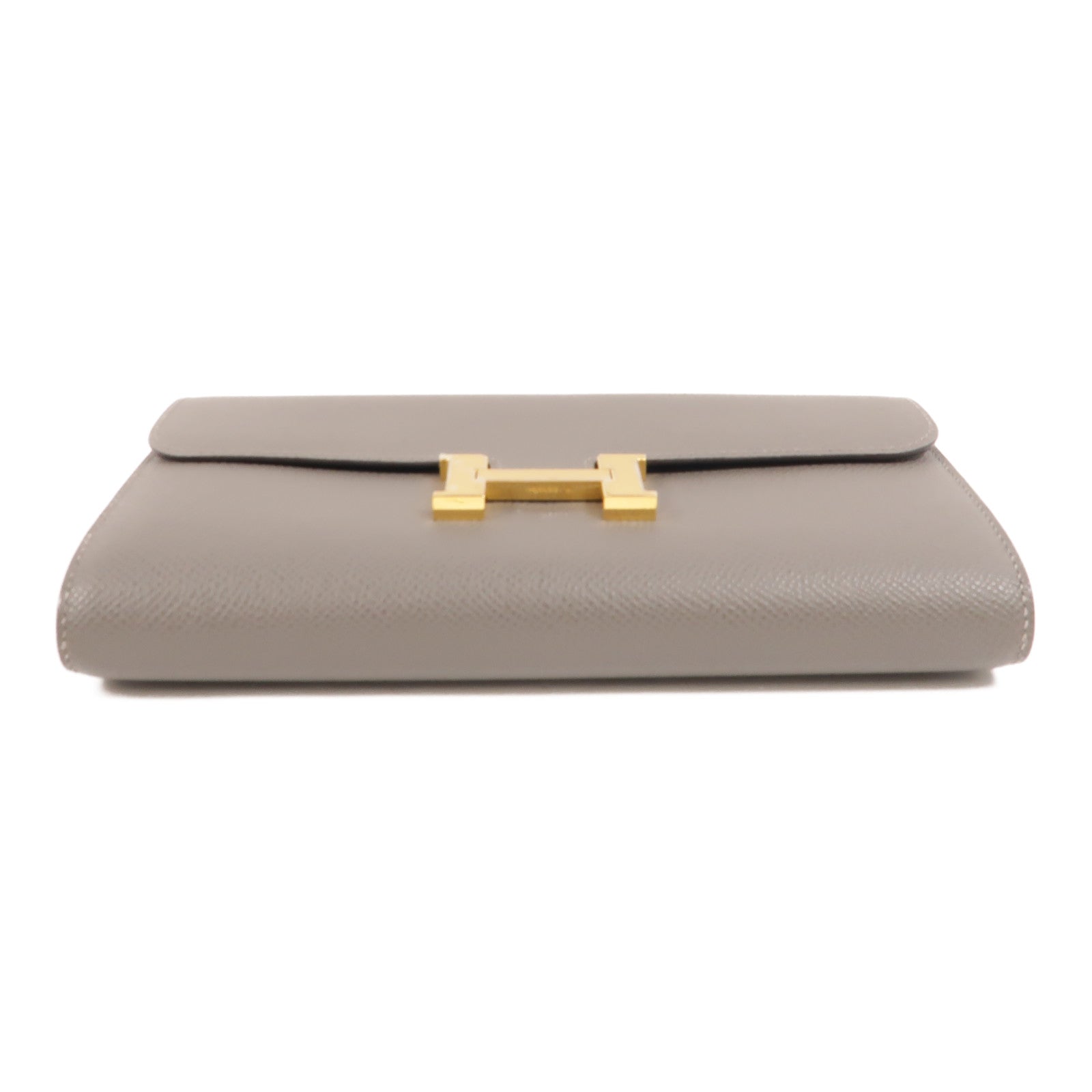 HERMES Epsom皮革Constance To Go肩背袋Gris Meyer