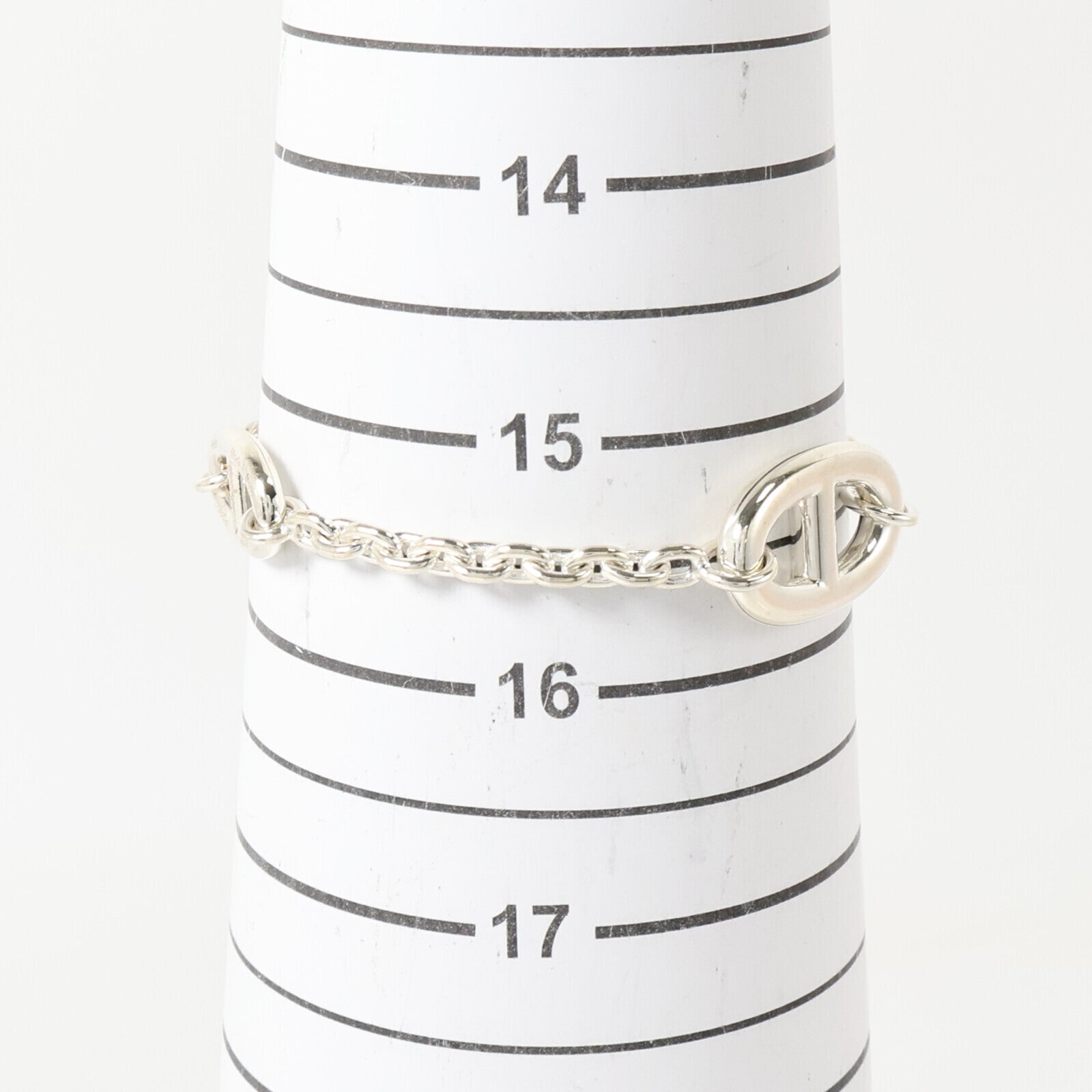 HERMES 925純銀Farandole Bracelet銀扣手鏈