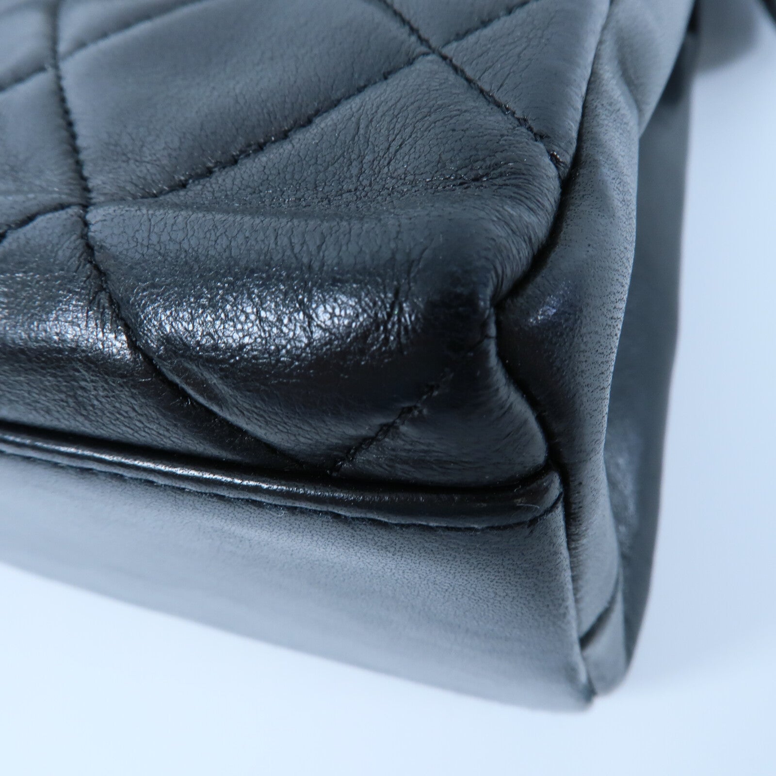CHANEL 羊皮皮革Vintage Chain Shoulder Bag鏈帶肩背袋