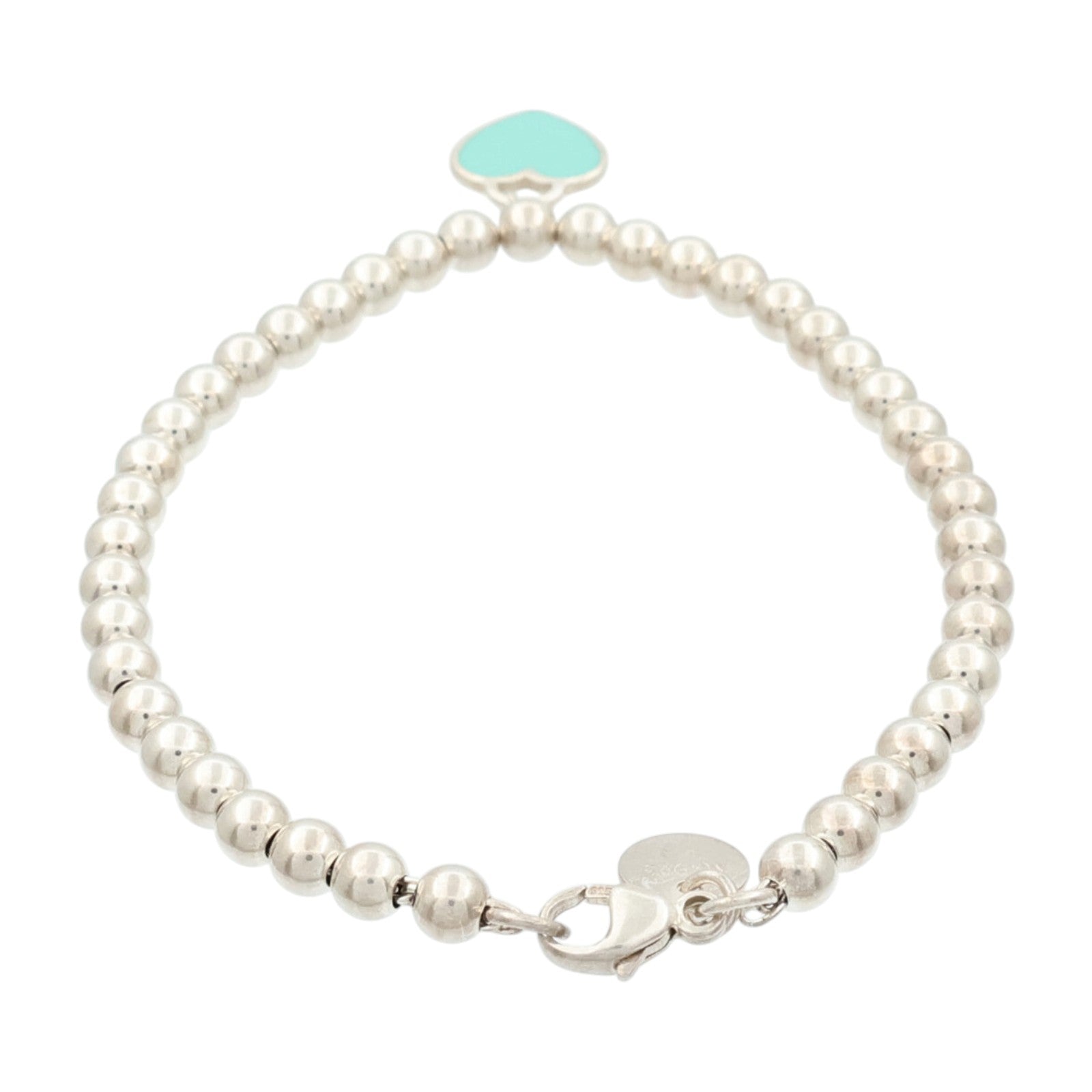 TIFFANY＆CO 925純銀Return to Tiffany Heart Tag手鏈