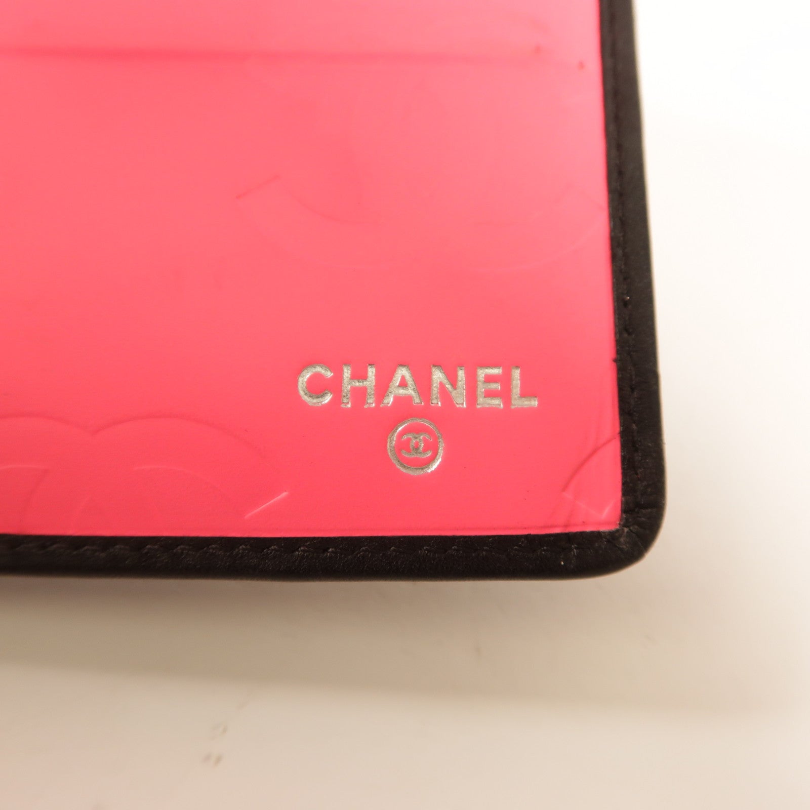 CHANEL CC SHW Cambon Long Wallet Calfskin Leather Black