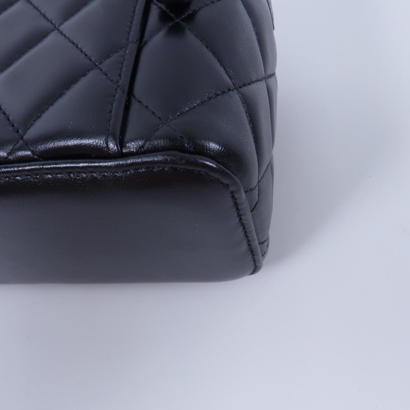 CHANEL 羊皮皮革Top Handle Vanity Case手挽肩背兩用袋