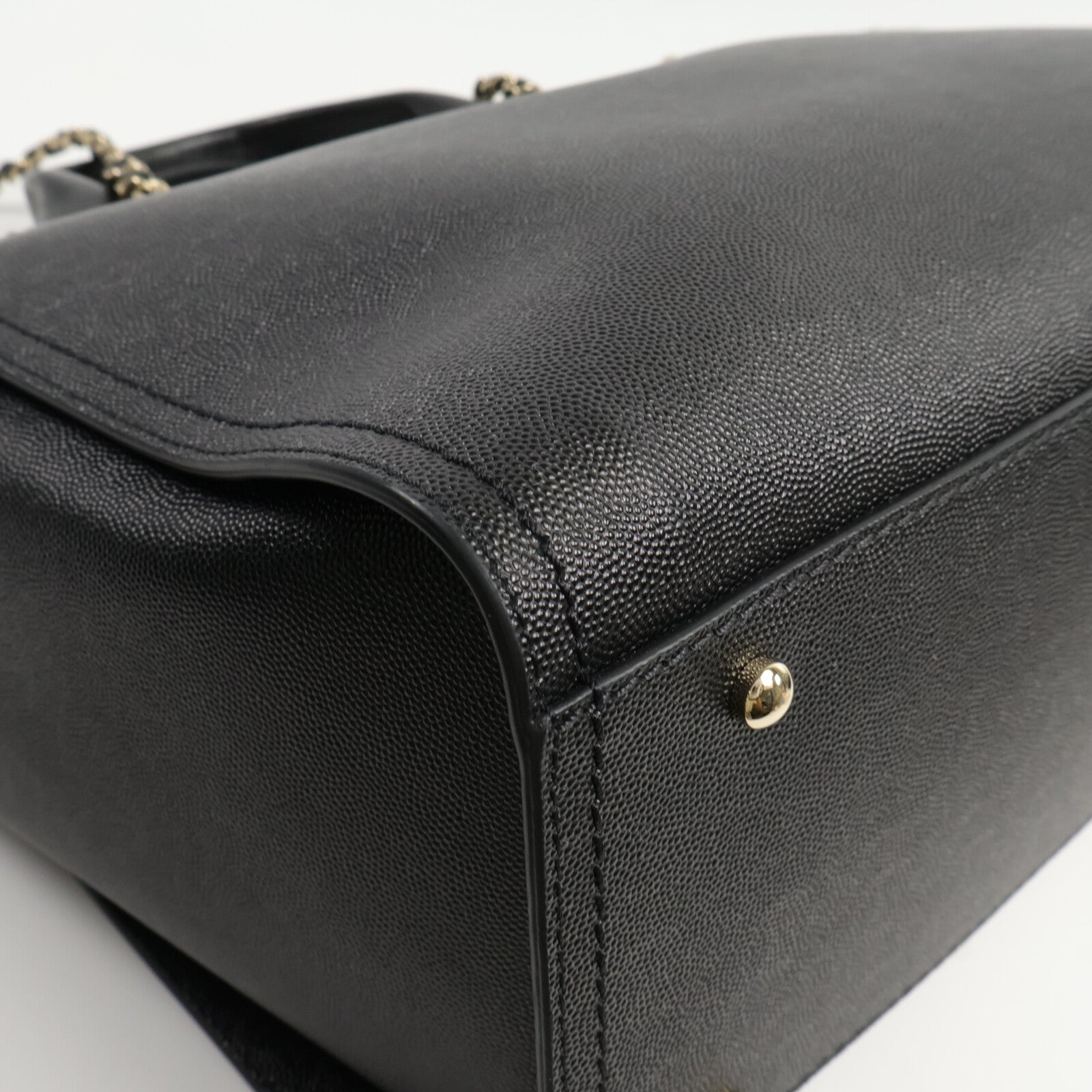 CHANEL 牛皮皮革Deauville 2 Way Shoulder Bag鏈帶肩背袋