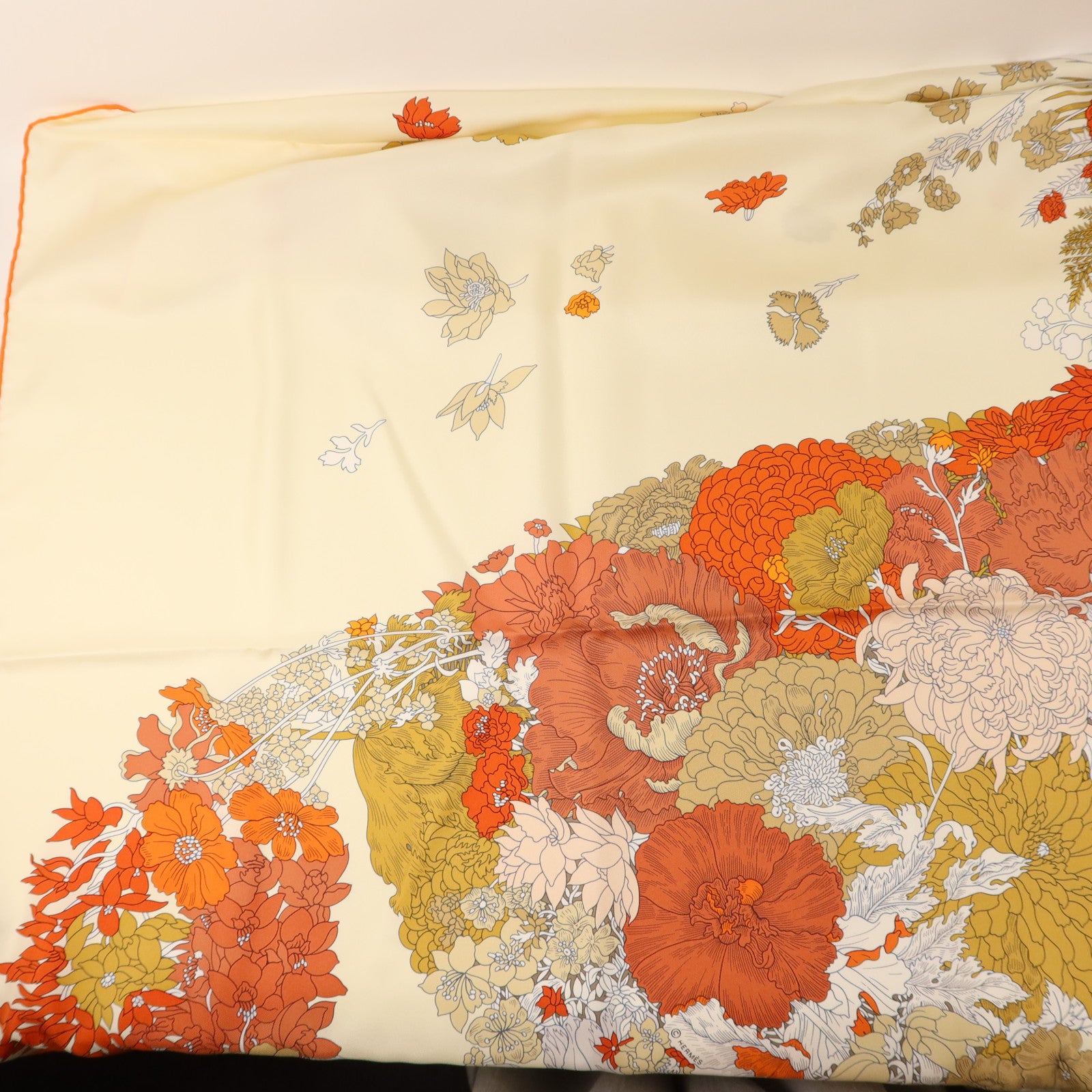 HERMES 絲質Scarf 140X140絲巾
