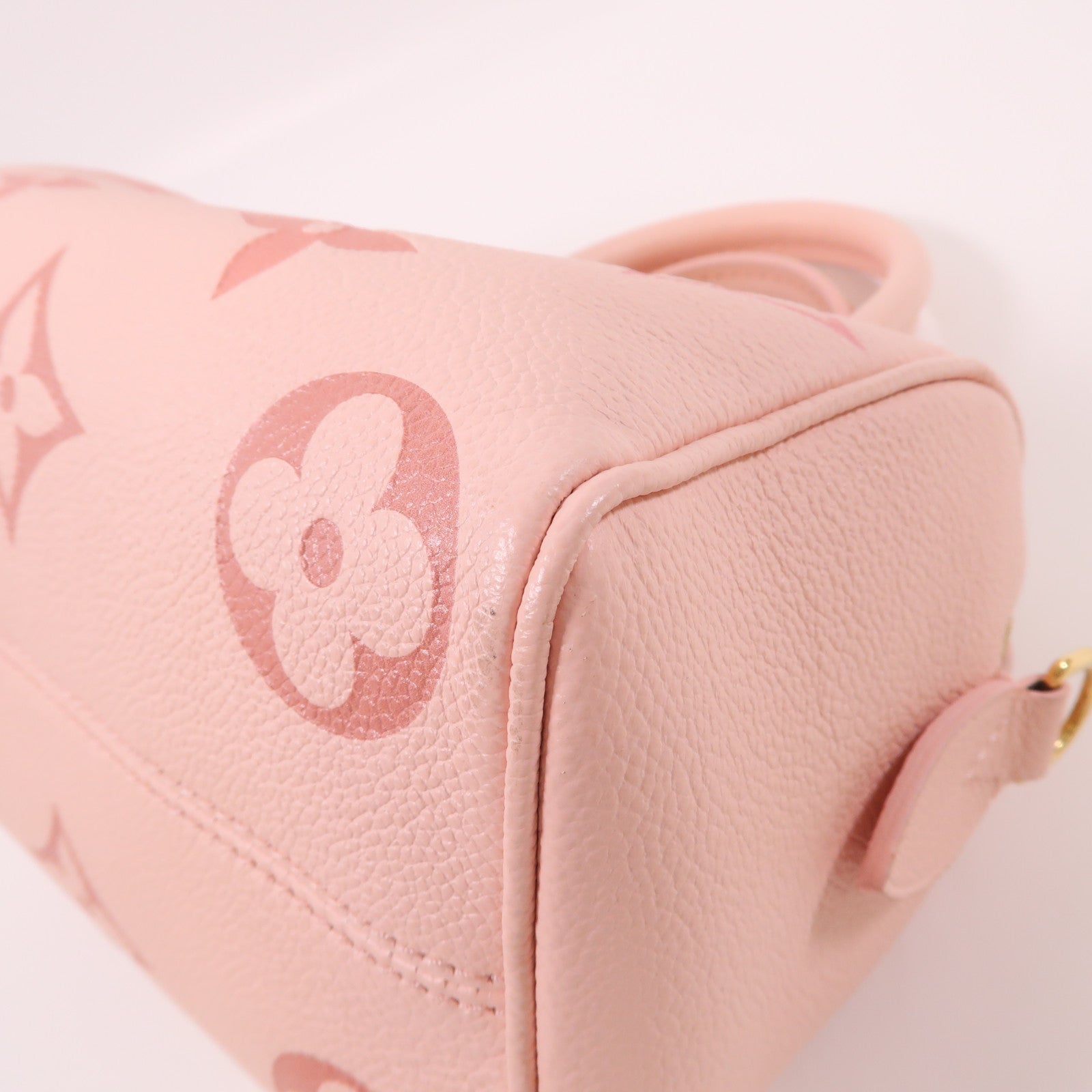 LOUIS VUITTON Monogram Empreinte Speedy Bandouliere 20金扣手挽肩背兩用袋