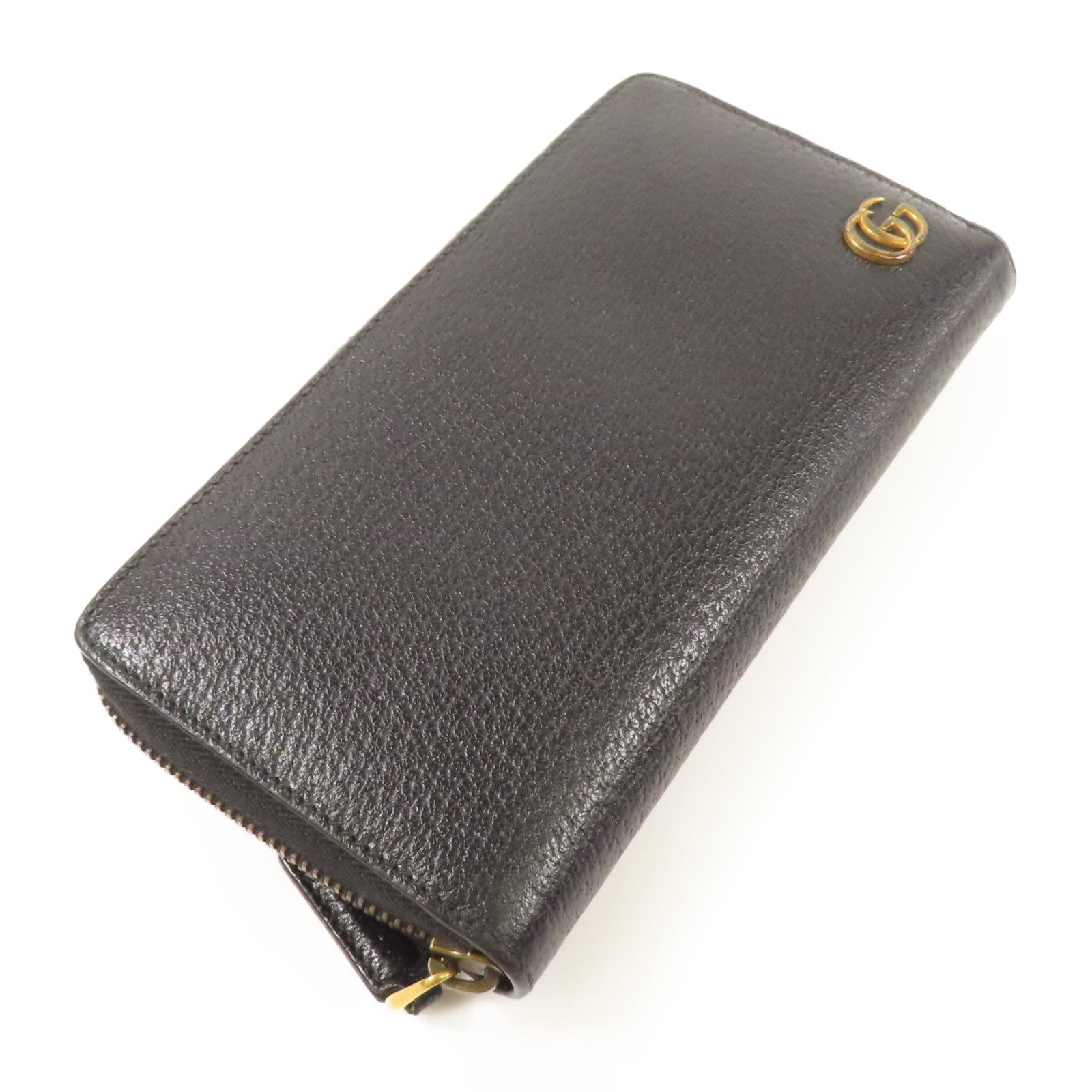 GUCCI 皮革Long Wallet金扣長錢包