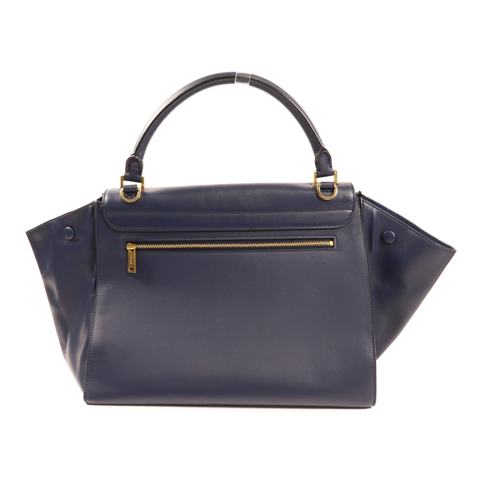 CELINE 牛皮皮革Trapeze金扣手挽肩背兩用袋