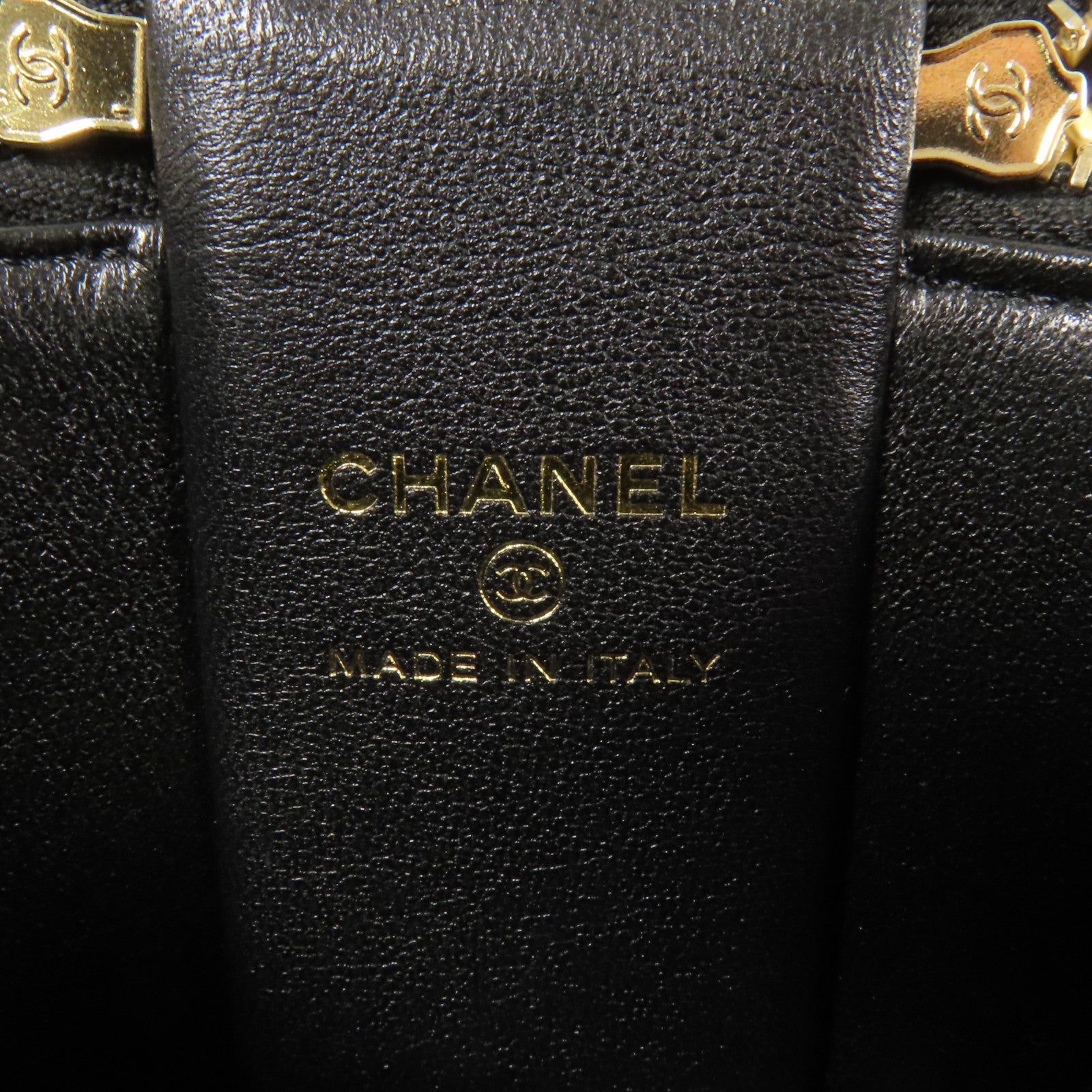 CHANEL 【激減優惠】牛皮皮革Chain Shoulder金扣手挽肩背兩用袋