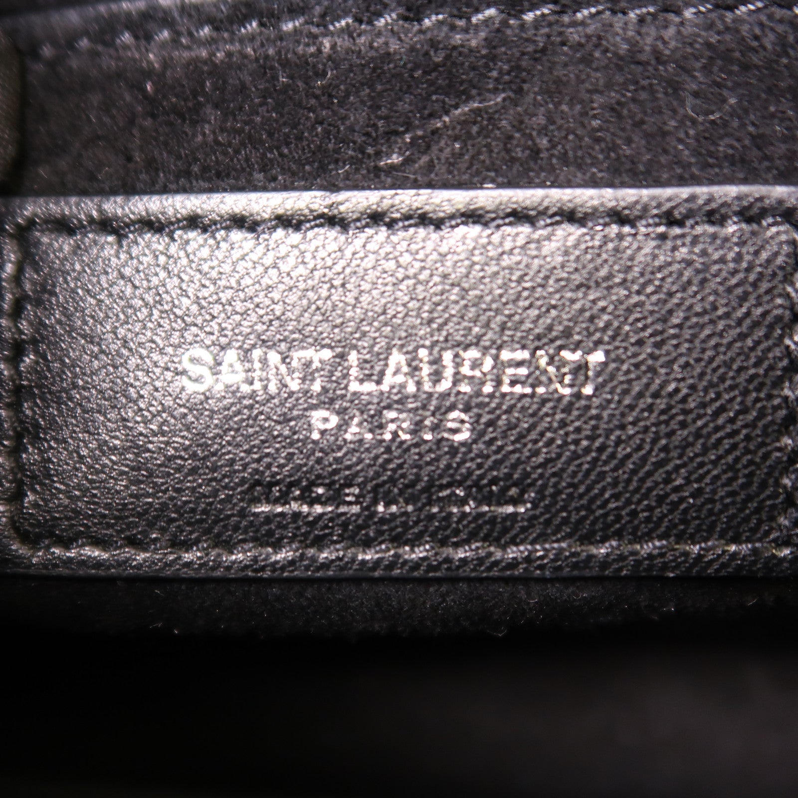 SAINT LAURENT 牛皮皮革Sunset Medium銀扣鏈帶肩背袋