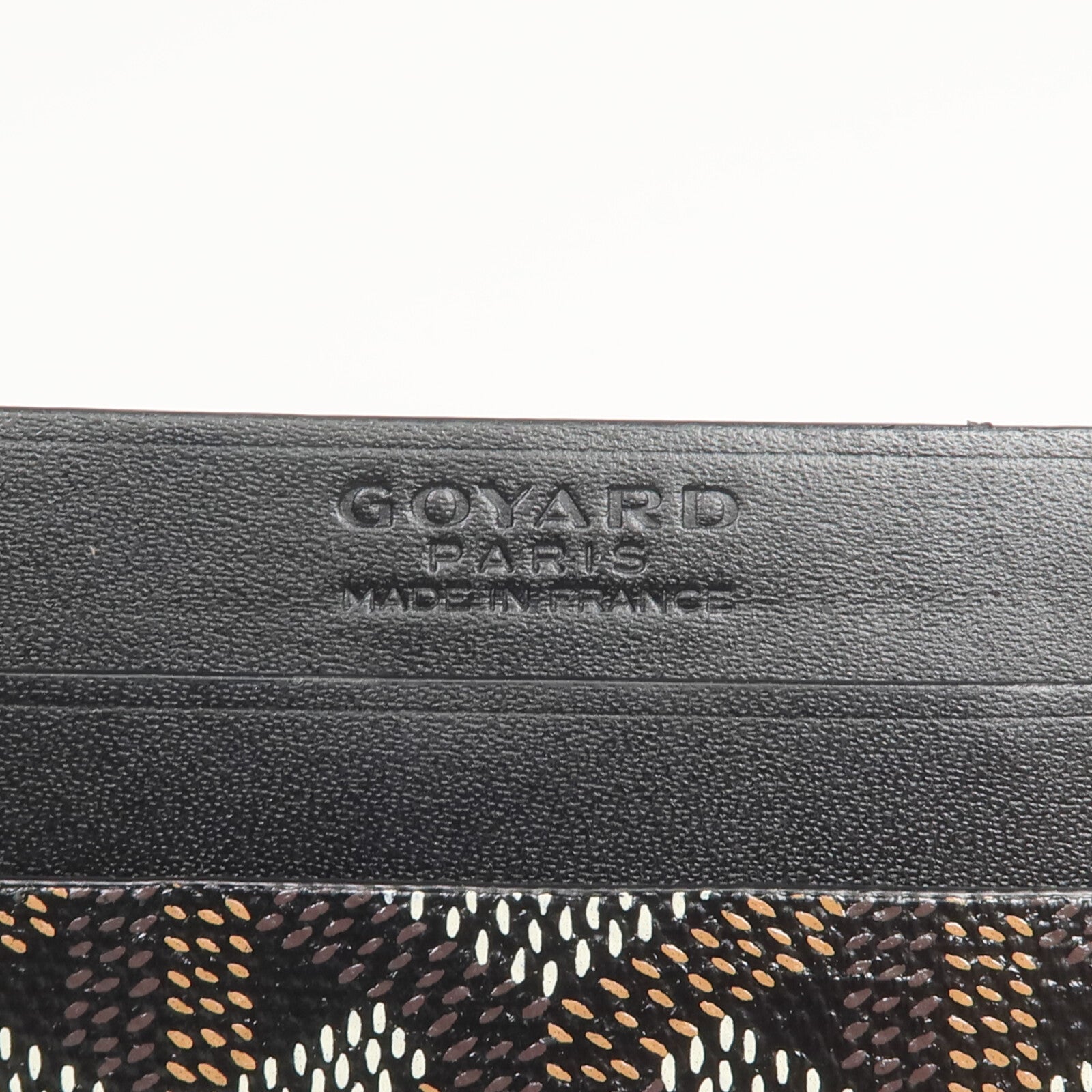 GOYARD 塗層帆布/牛皮皮革Saint-Sulpice Card Holder卡片套