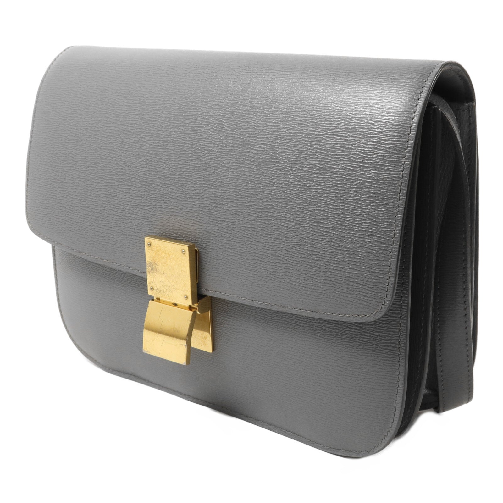 CELINE 牛皮皮革Classic Box Medium肩背袋
