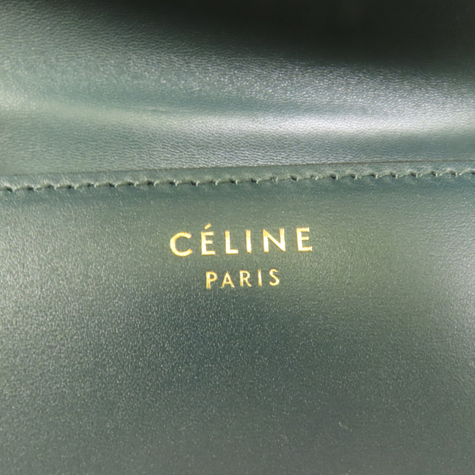 CELINE 牛皮皮革Classic Box Medium肩背袋