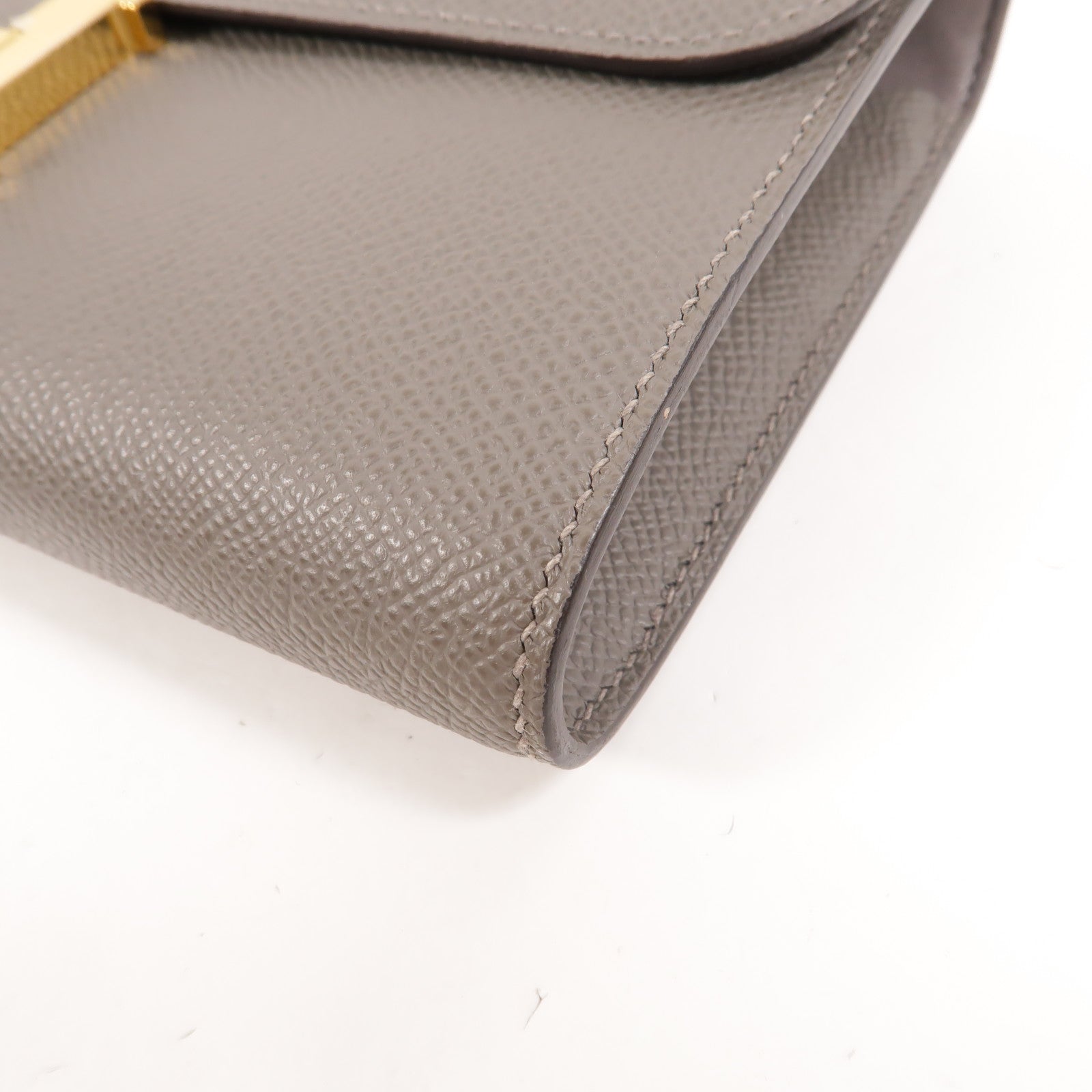 HERMES Epsom皮革Constance To Go肩背袋Gris Meyer