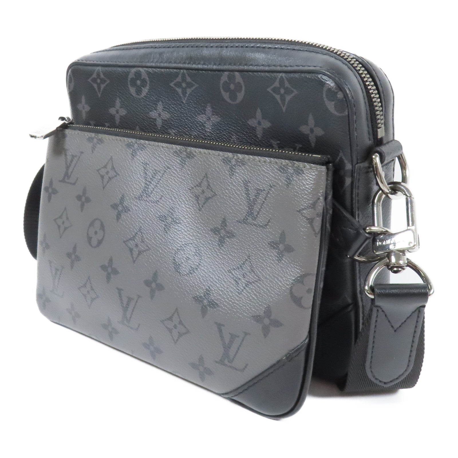 LOUIS VUITTON LV SHW Trio Messenger Shoulder Bag M69443 Monogram Eclipse Reverse