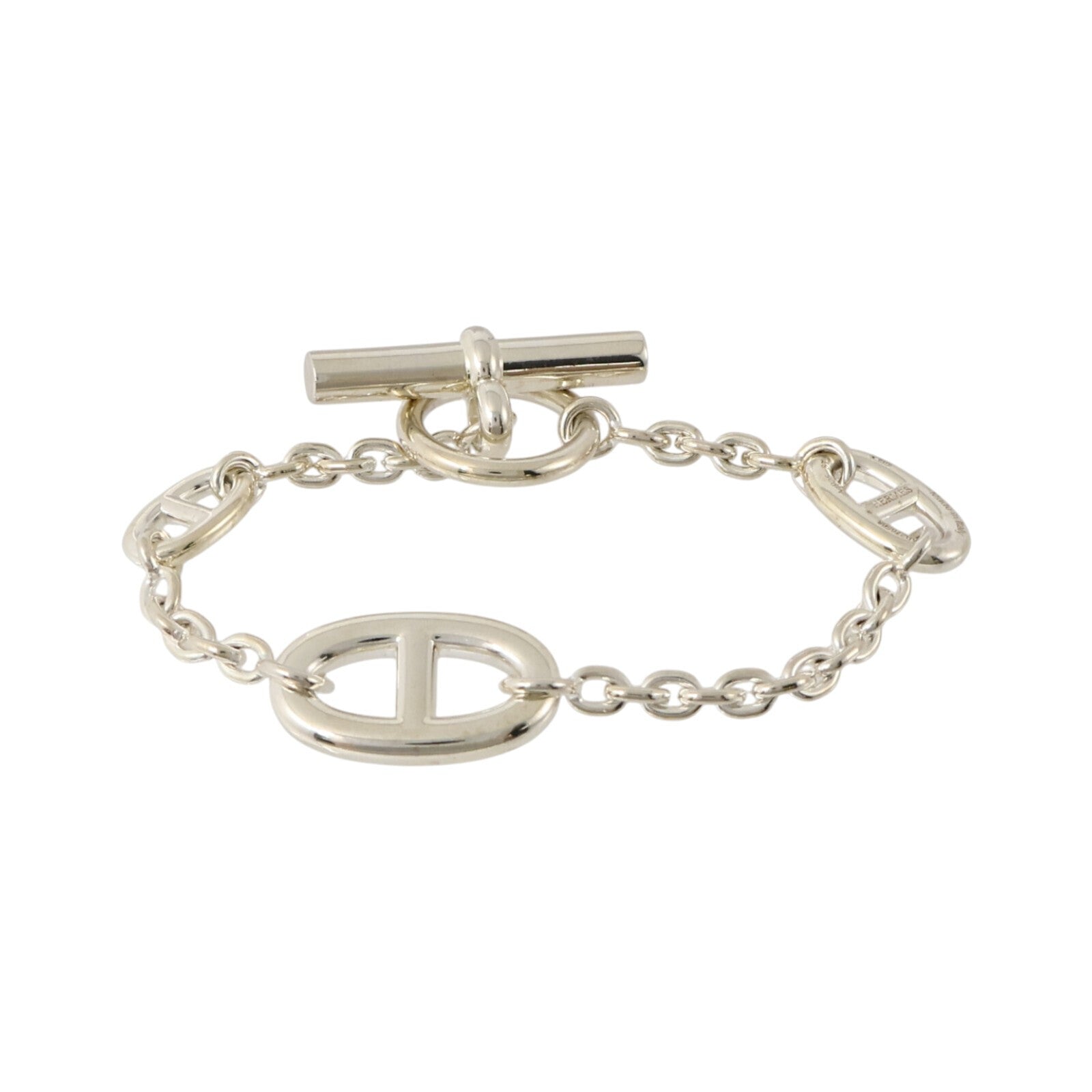 HERMES 925純銀Farandole Bracelet銀扣手鏈