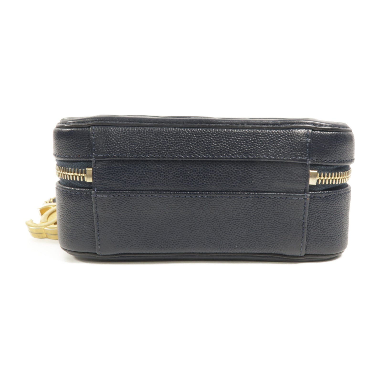 CHANEL 牛皮皮革Vanty Case Small鏈帶肩背袋