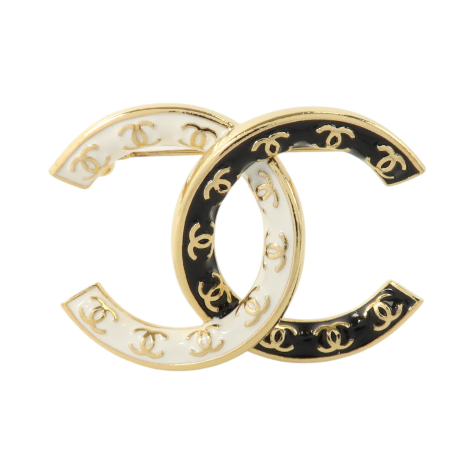 CHANEL 金屬/琺瑯Prendedor Maca Brooch胸針
