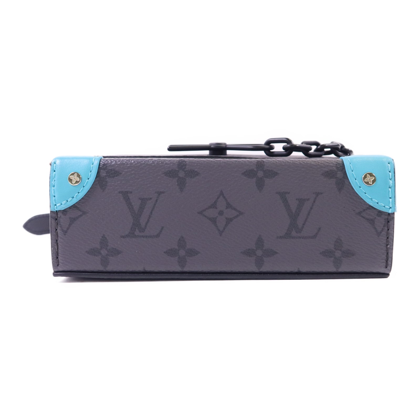 LOUIS VUITTON Monogram Eclipse Reverse Steamer Wearable Wallet肩背袋