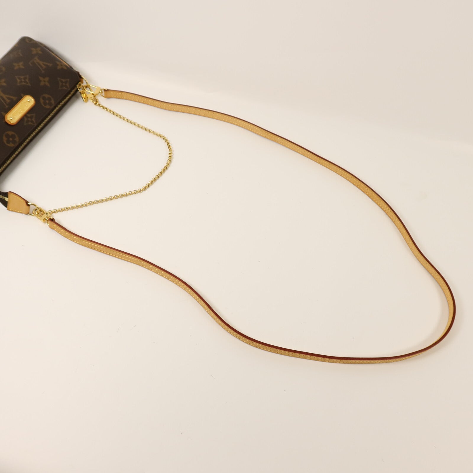 LOUIS VUITTON Monogram Eva金扣手挽肩背兩用袋