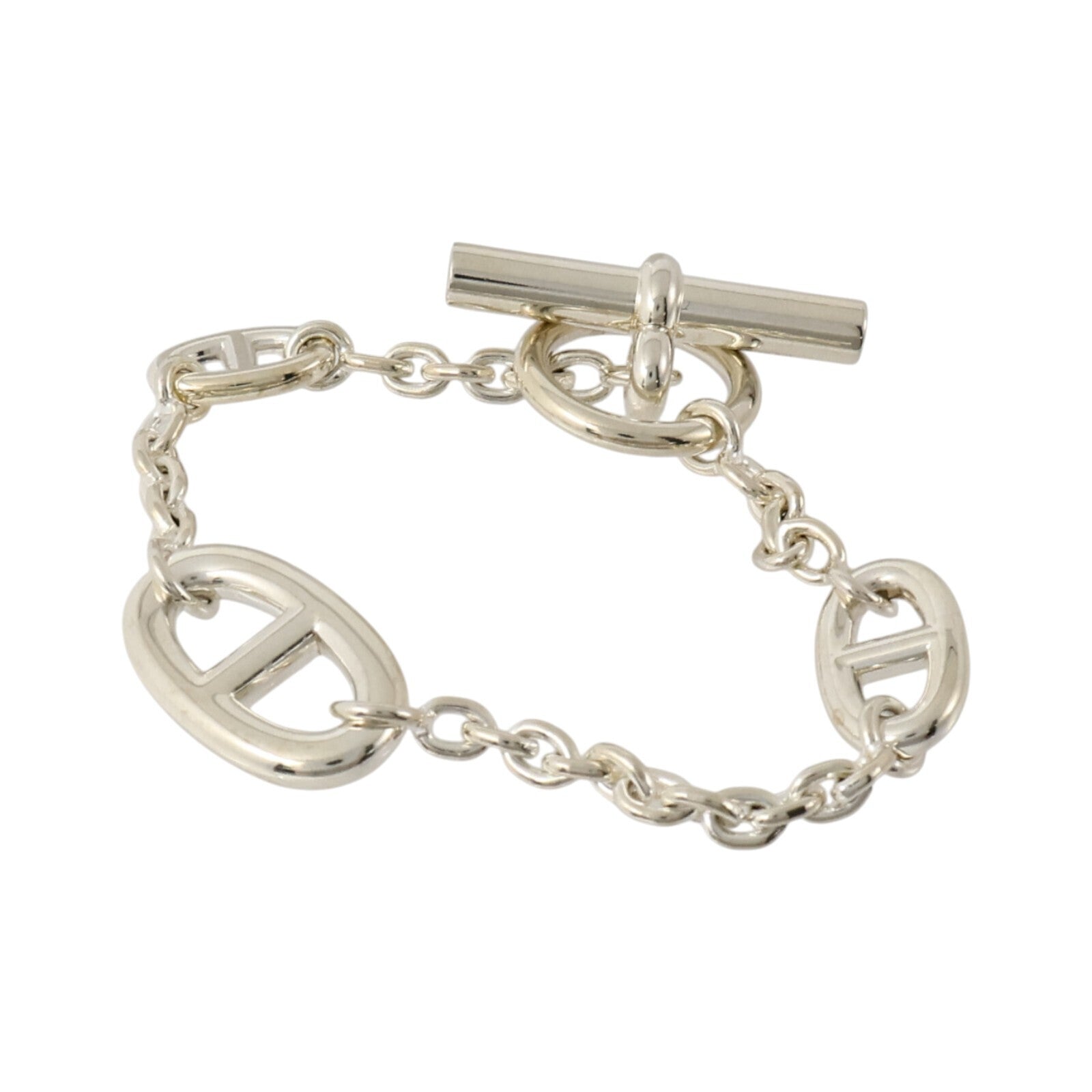 HERMES 925純銀Farandole Bracelet銀扣手鏈