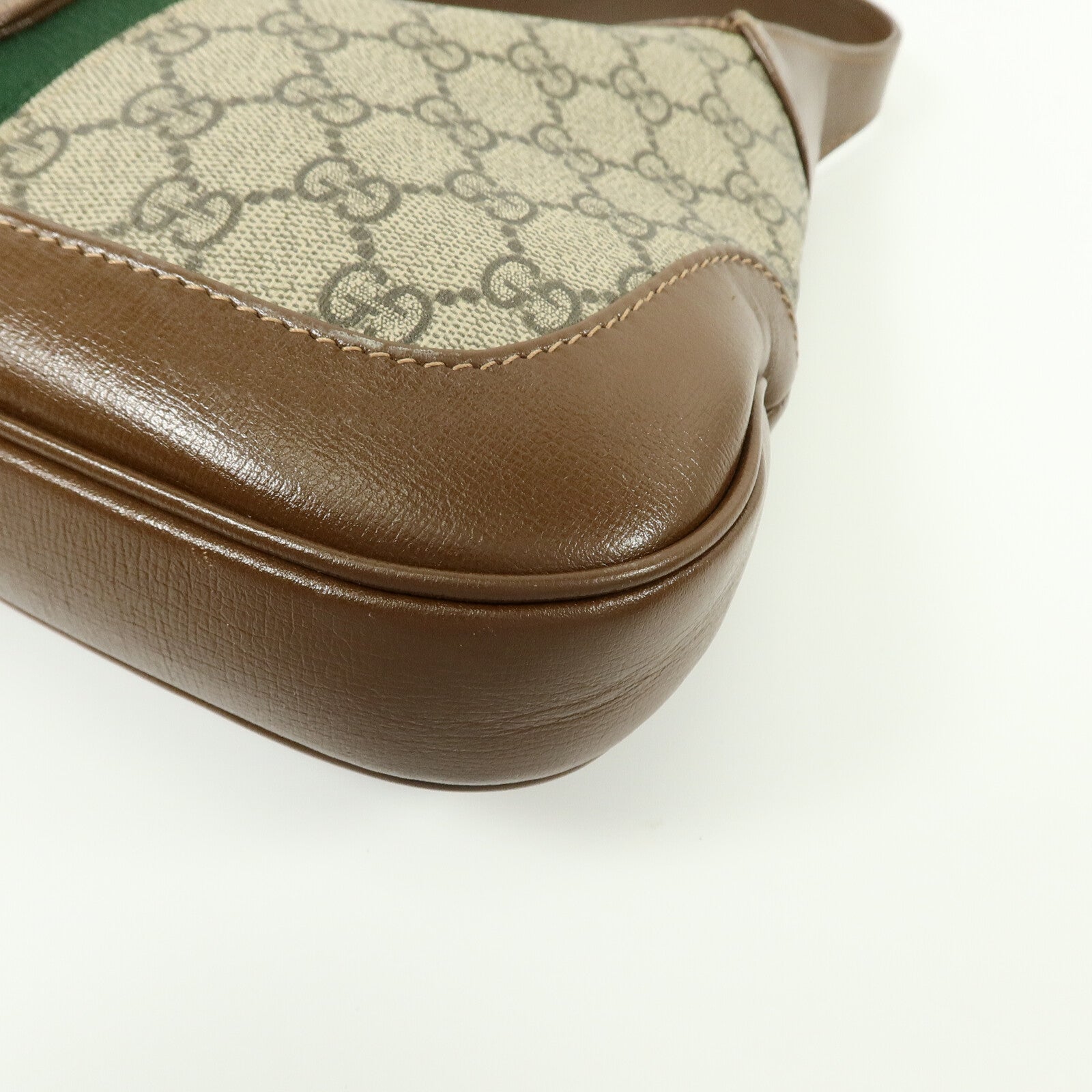 GUCCI 塗層帆布Jackie 1961 Small手挽肩背兩用袋