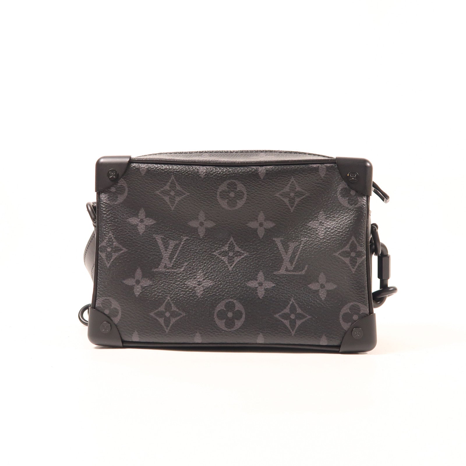 LOUIS VUITTON Monogram Eclipse Mini Soft Trunk肩背袋
