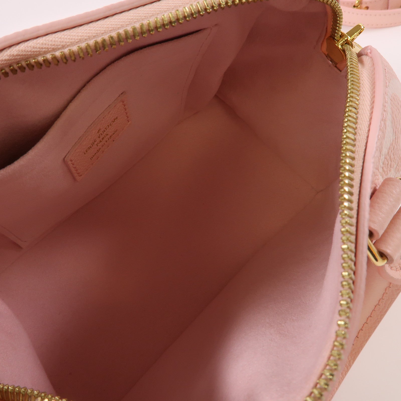 LOUIS VUITTON Monogram Empreinte Speedy Bandouliere 20金扣手挽肩背兩用袋