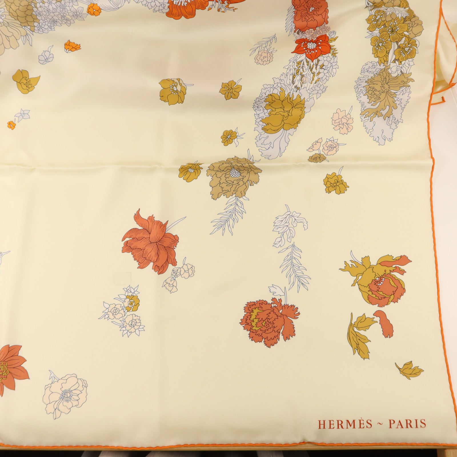 HERMES 絲質Scarf 140X140絲巾